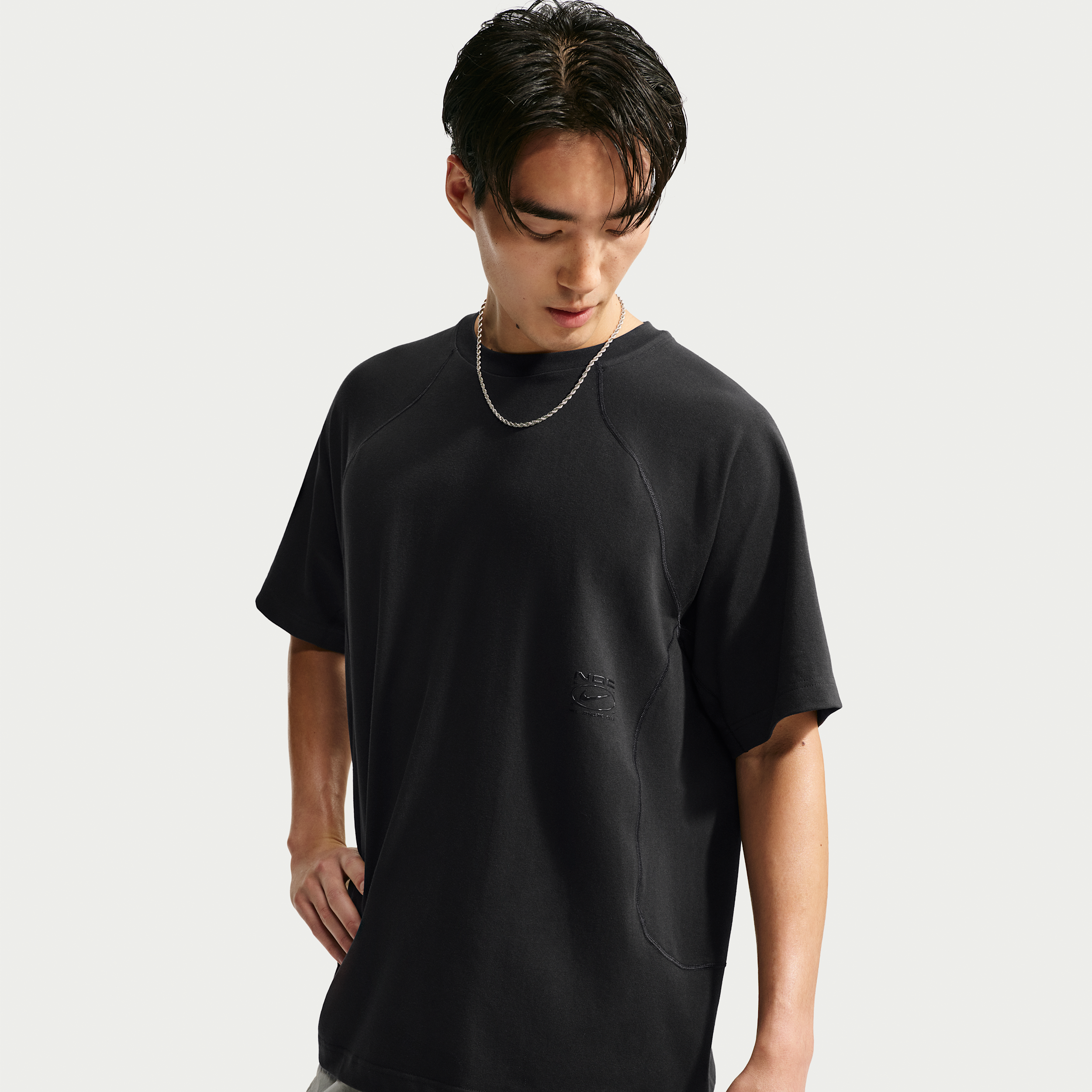 Nike Men's N.A.C. Dri-FIT Oversized T-Shirt in Black | IM5716-010