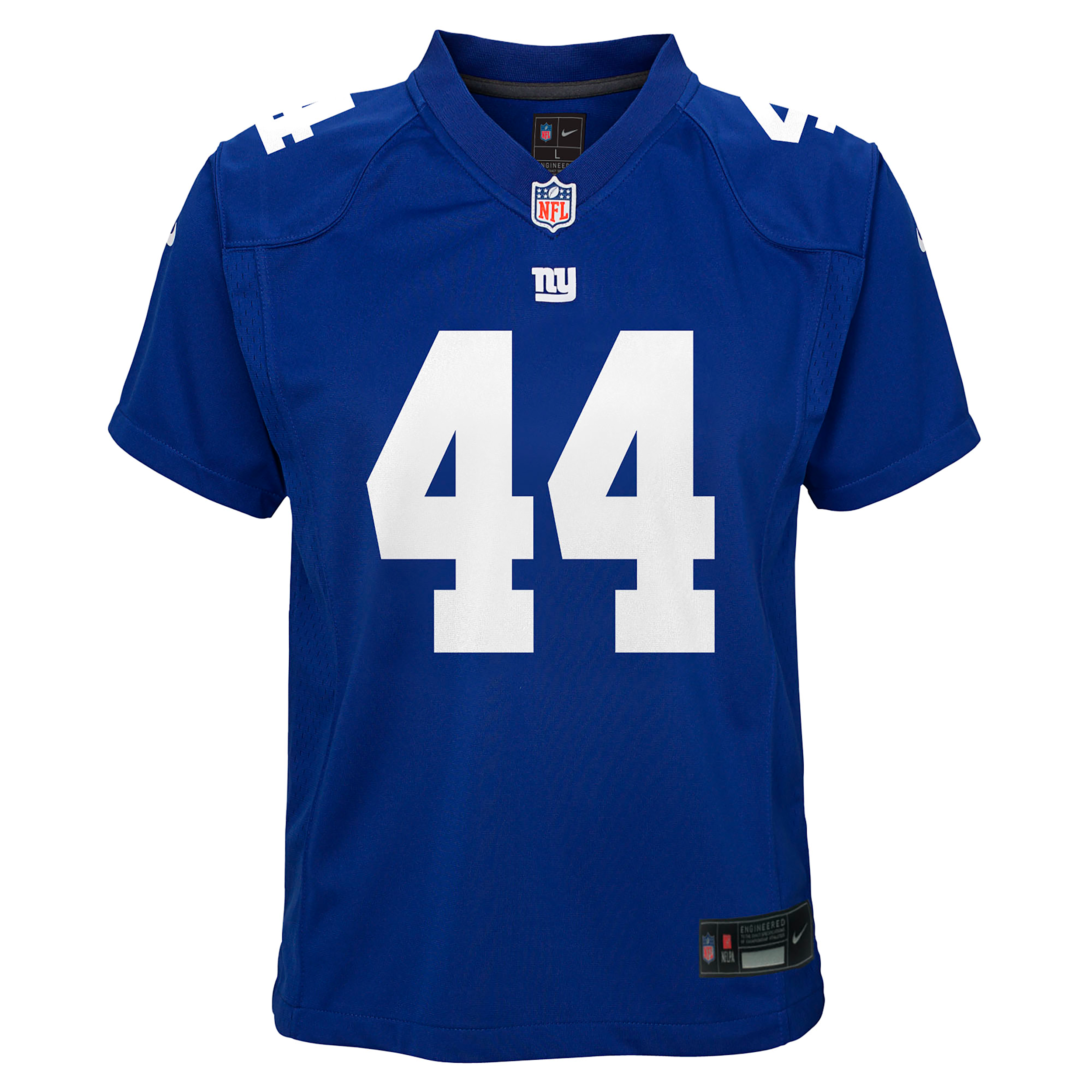 Nike Cam Skattebo New York Giants Big Kids' Game Football Jersey in Blue | Z1B7N1P98IF-NYG