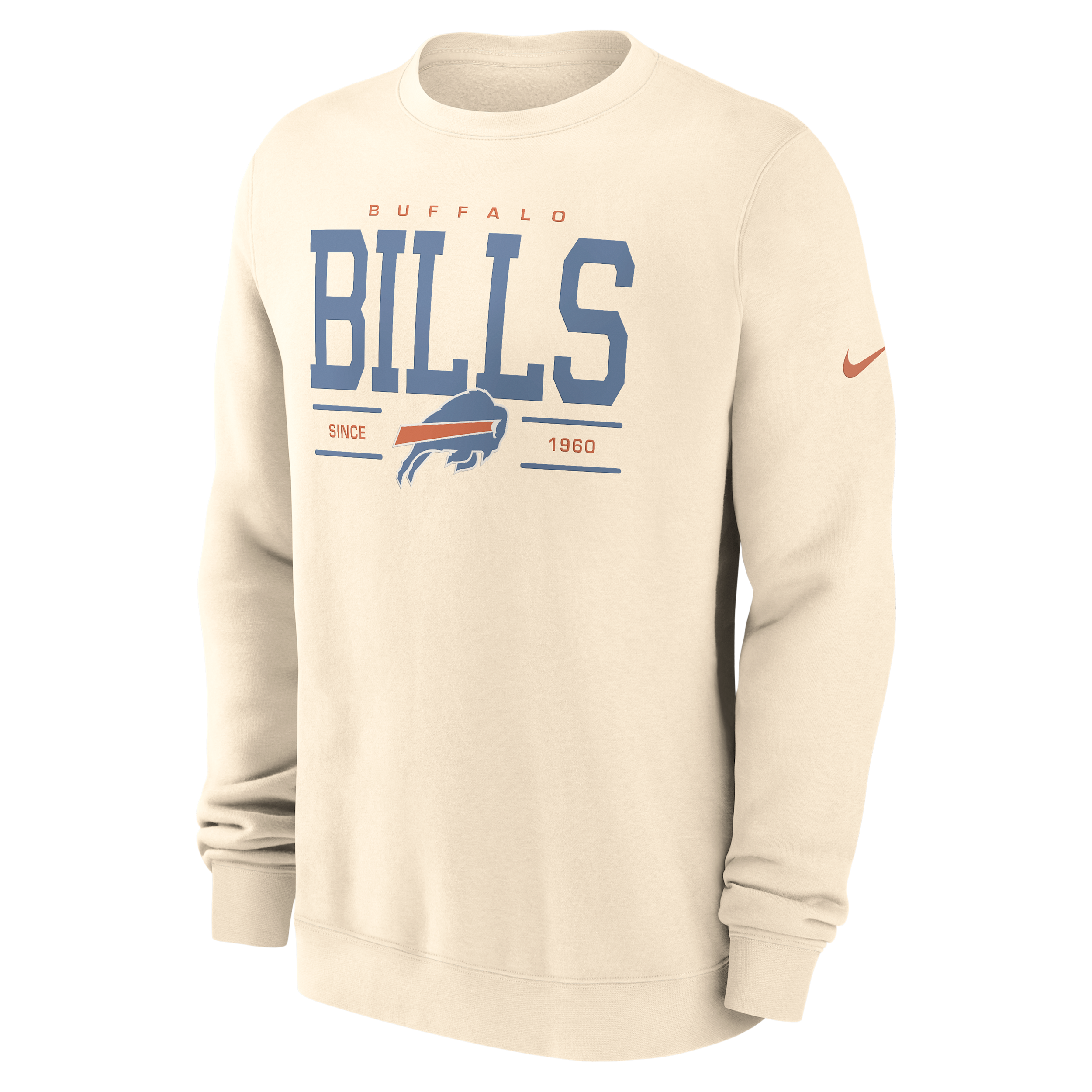 Nike Men's Natural Buffalo Bills Always Reppin' Club Sweatshirt - Natural