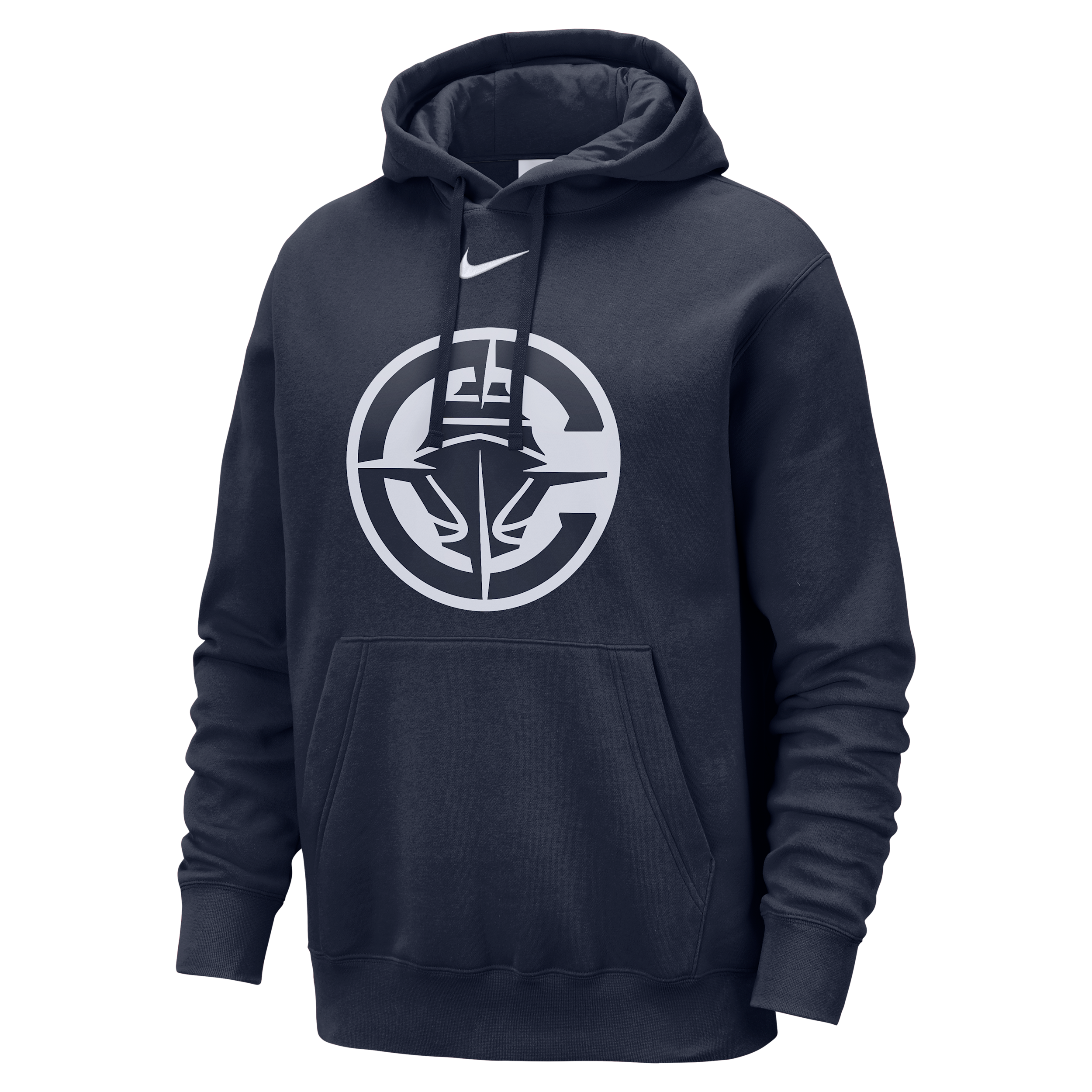 Nike La Clippers Club  Men's Nba Pullover Hoodie In Blue