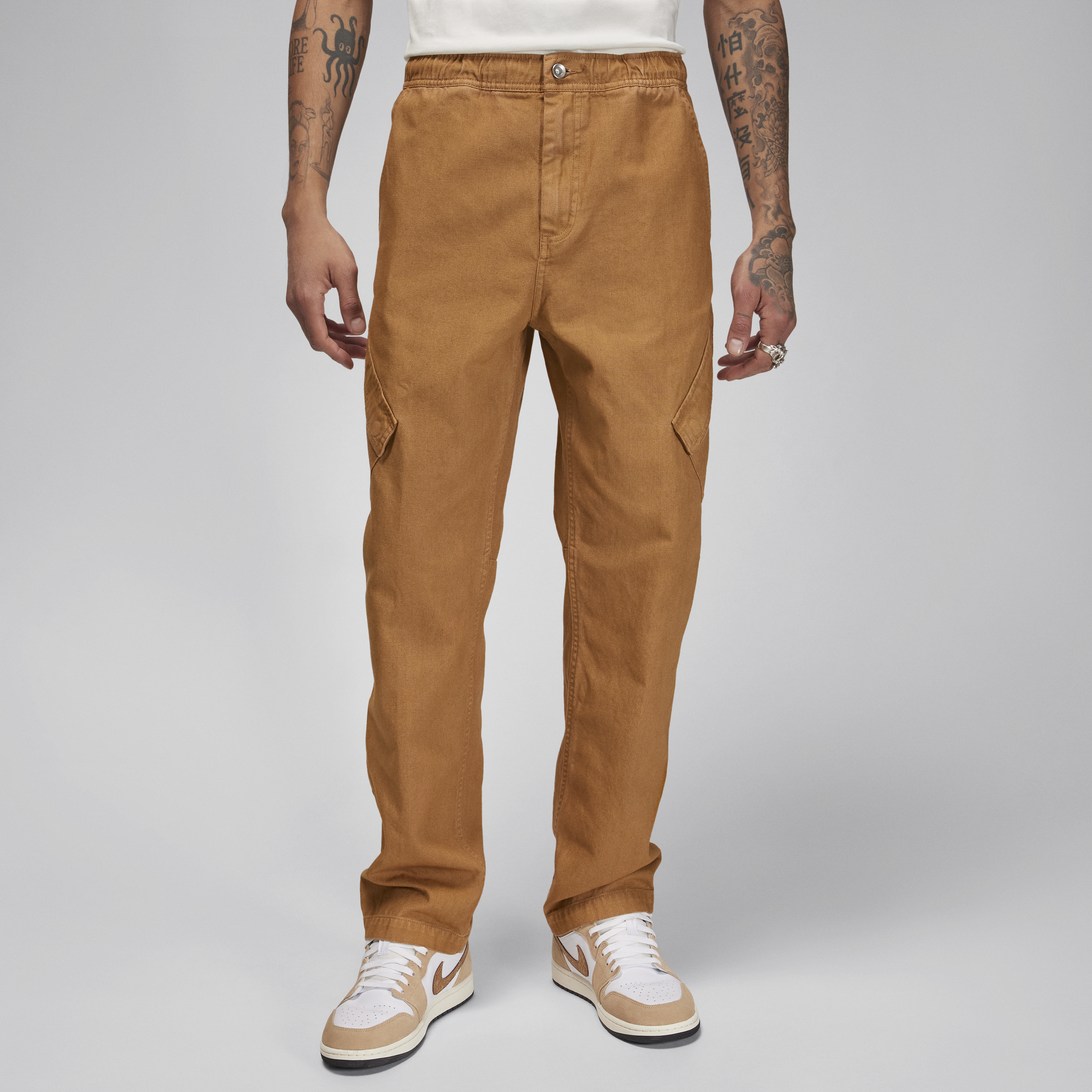 Jordan Men's  Essentials Washed Chicago Pants In Brown