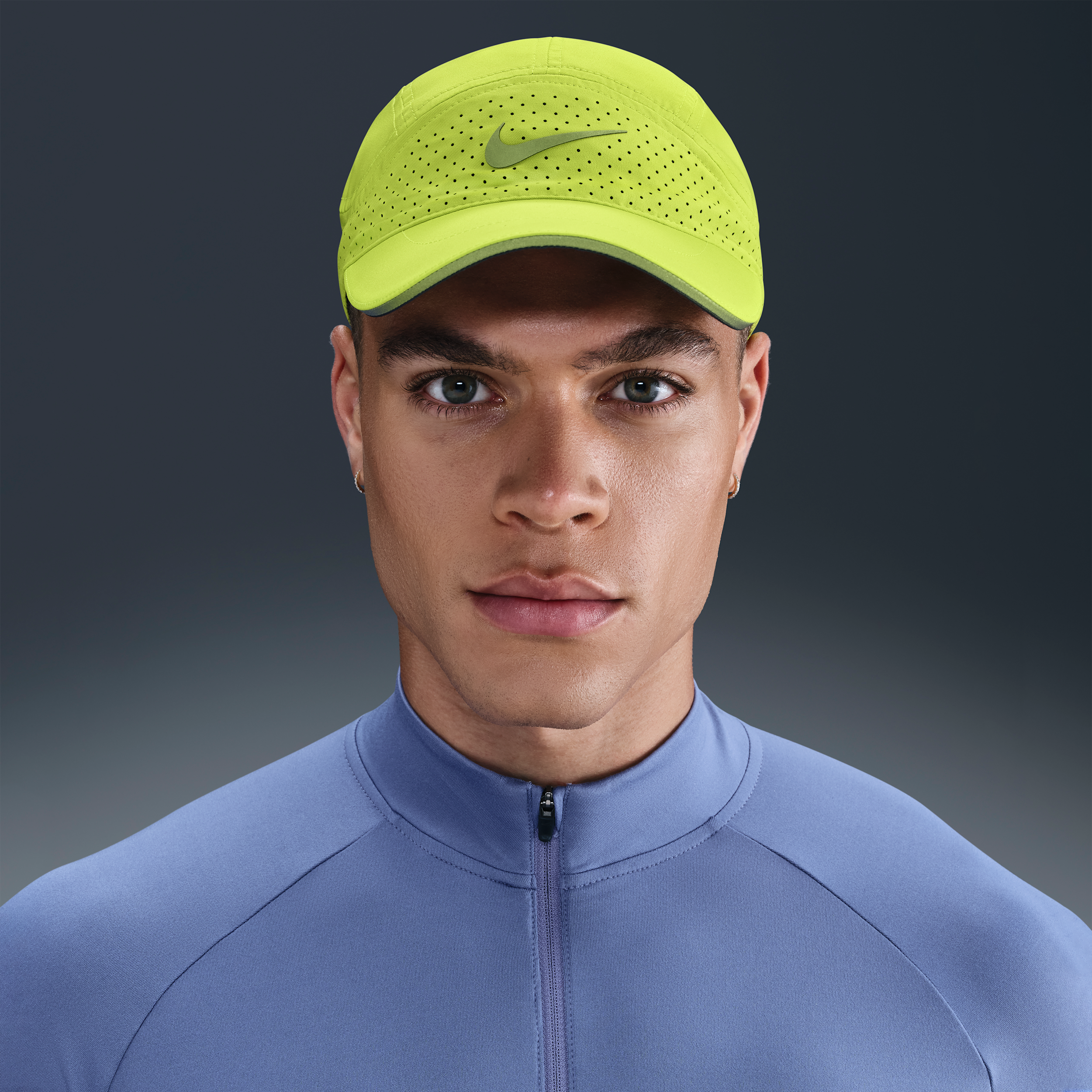 Nike Unisex Fly Dri-fit Adv Unstructured Reflective Cap In Green