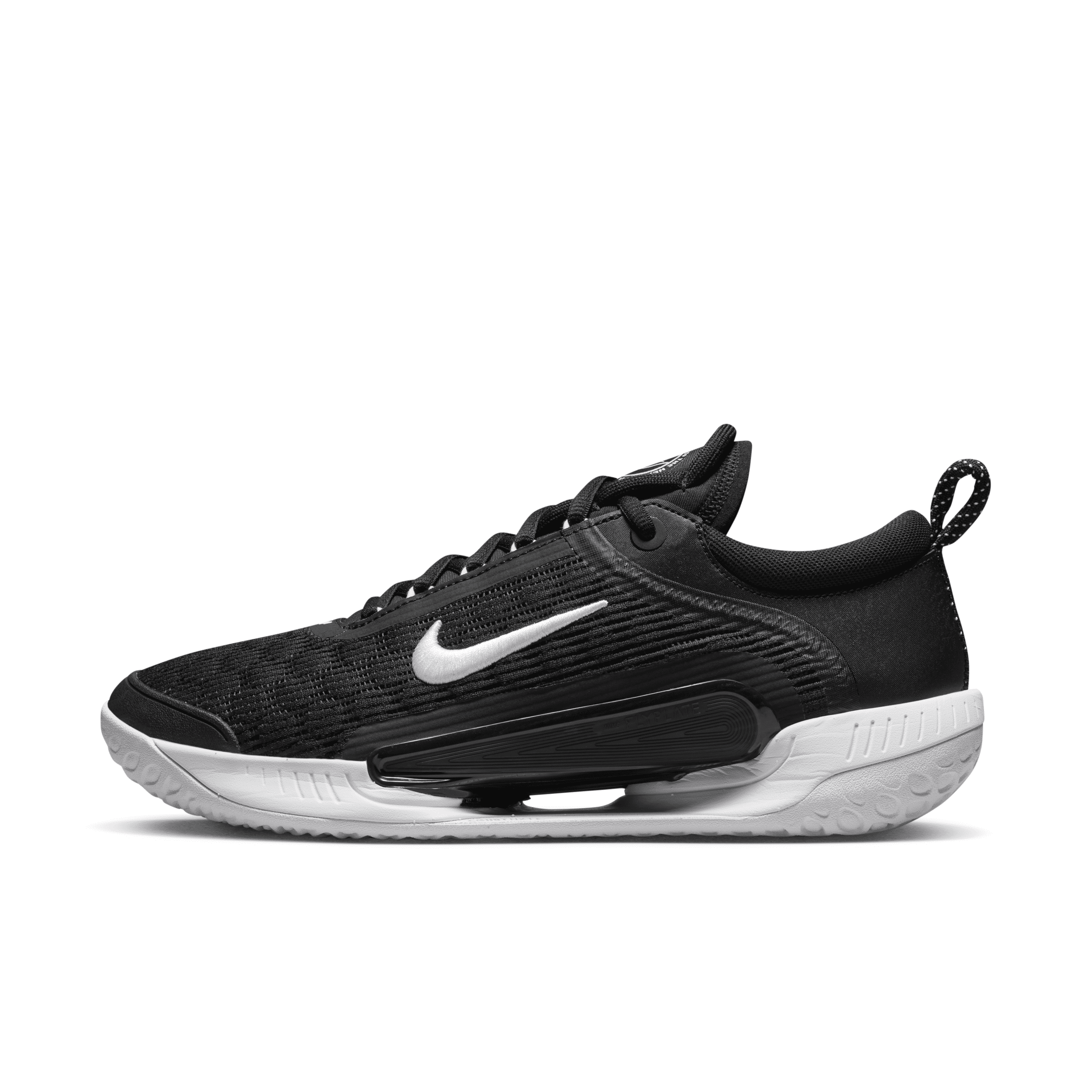 Nike Men's Court Air Zoom Nxt Hard Court Tennis Shoes In Black