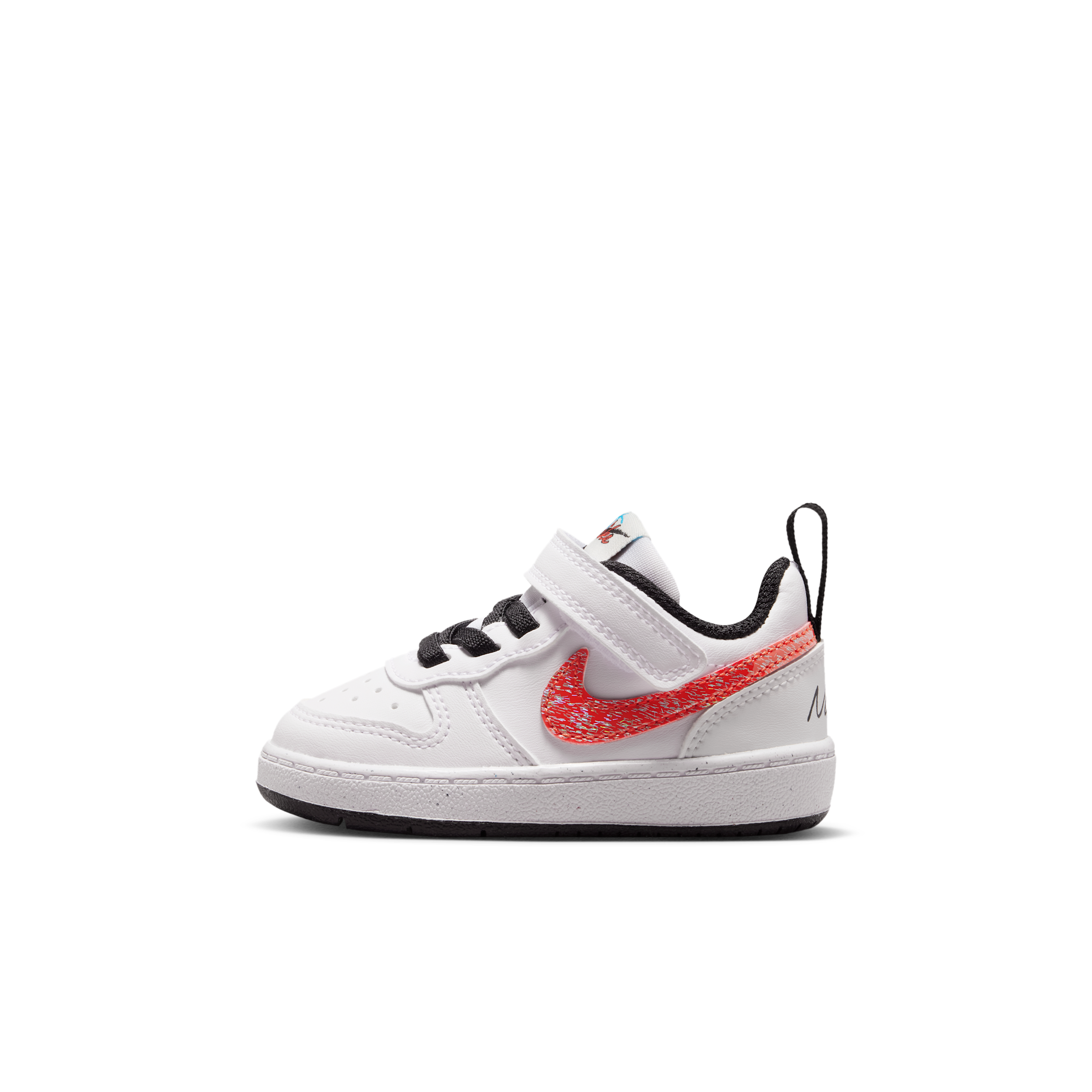 Nike Court Borough Low Baby/Toddler Shoes in White | IR1528-100