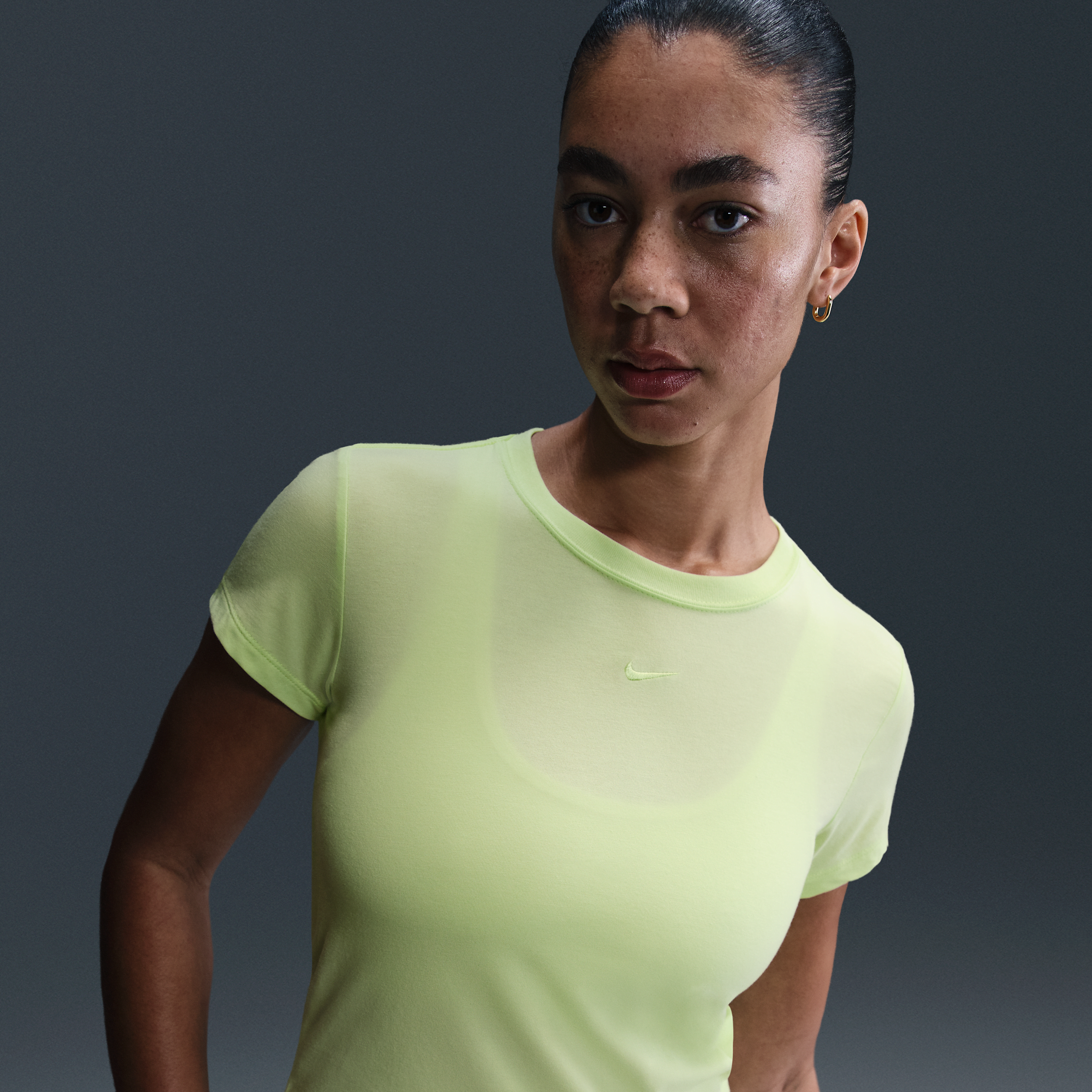 Nike Sportswear Club Chill Knit Mod Crop T-shirt