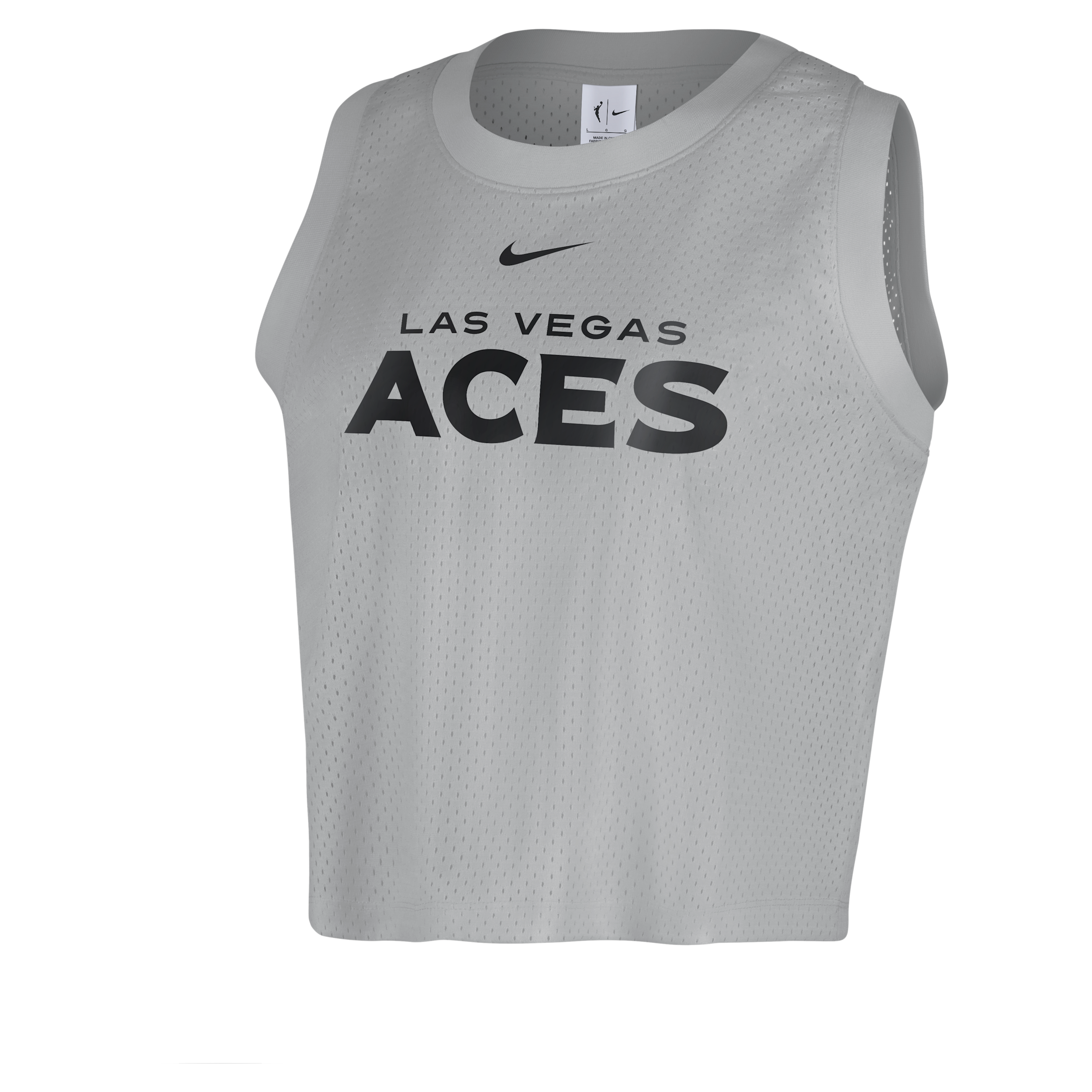 Nike Las Vegas Aces  Women's Wnba Mesh Tank Top In Gray
