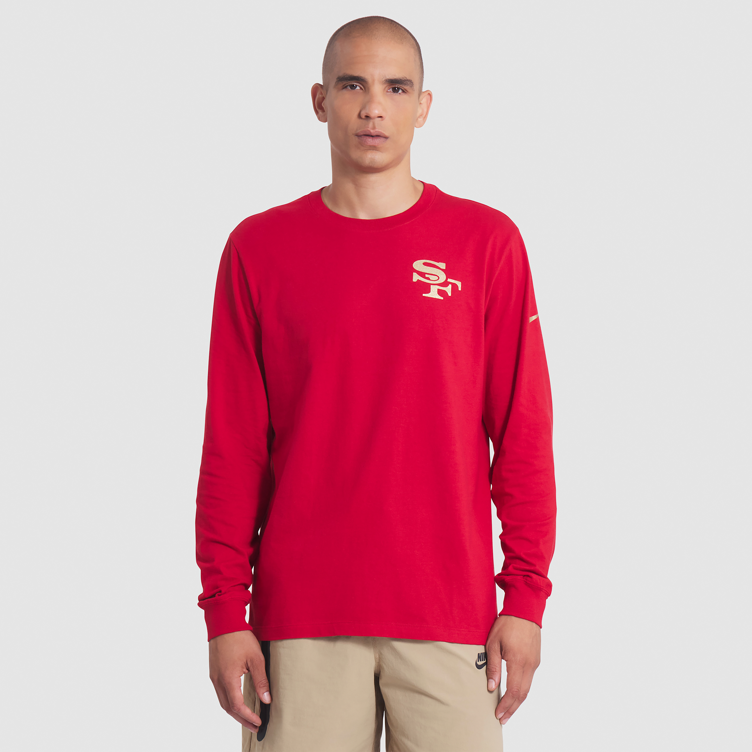 Nike San Francisco 49ers Rivalries Collection Essential  Men's Nfl Long-sleeve T-shirt In Black