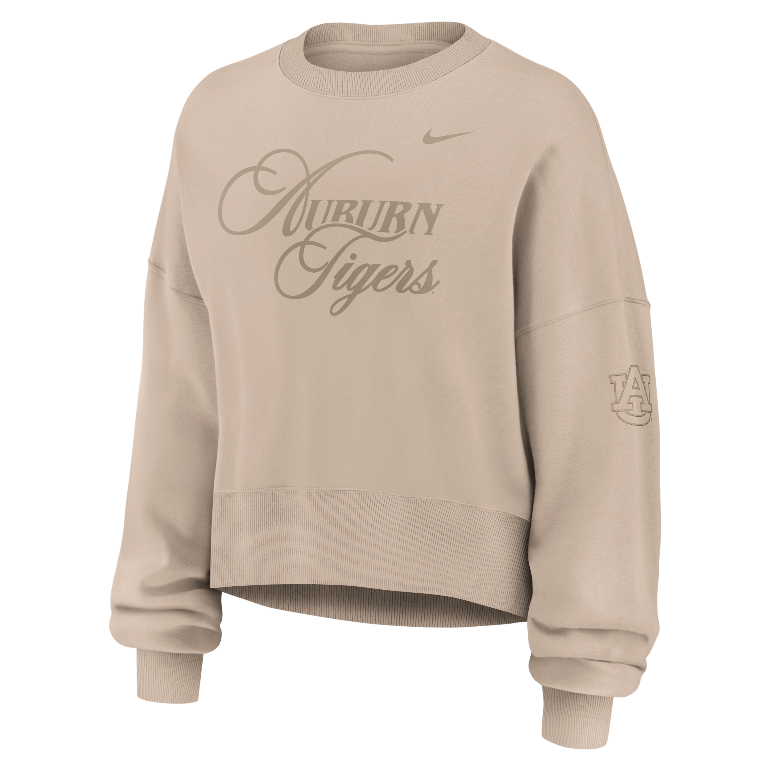 Auburn Neutral Stance Collection Phoenix Nike Women's College Oversized Pullover Hoodie in Brown | 01D705YAUN-K11