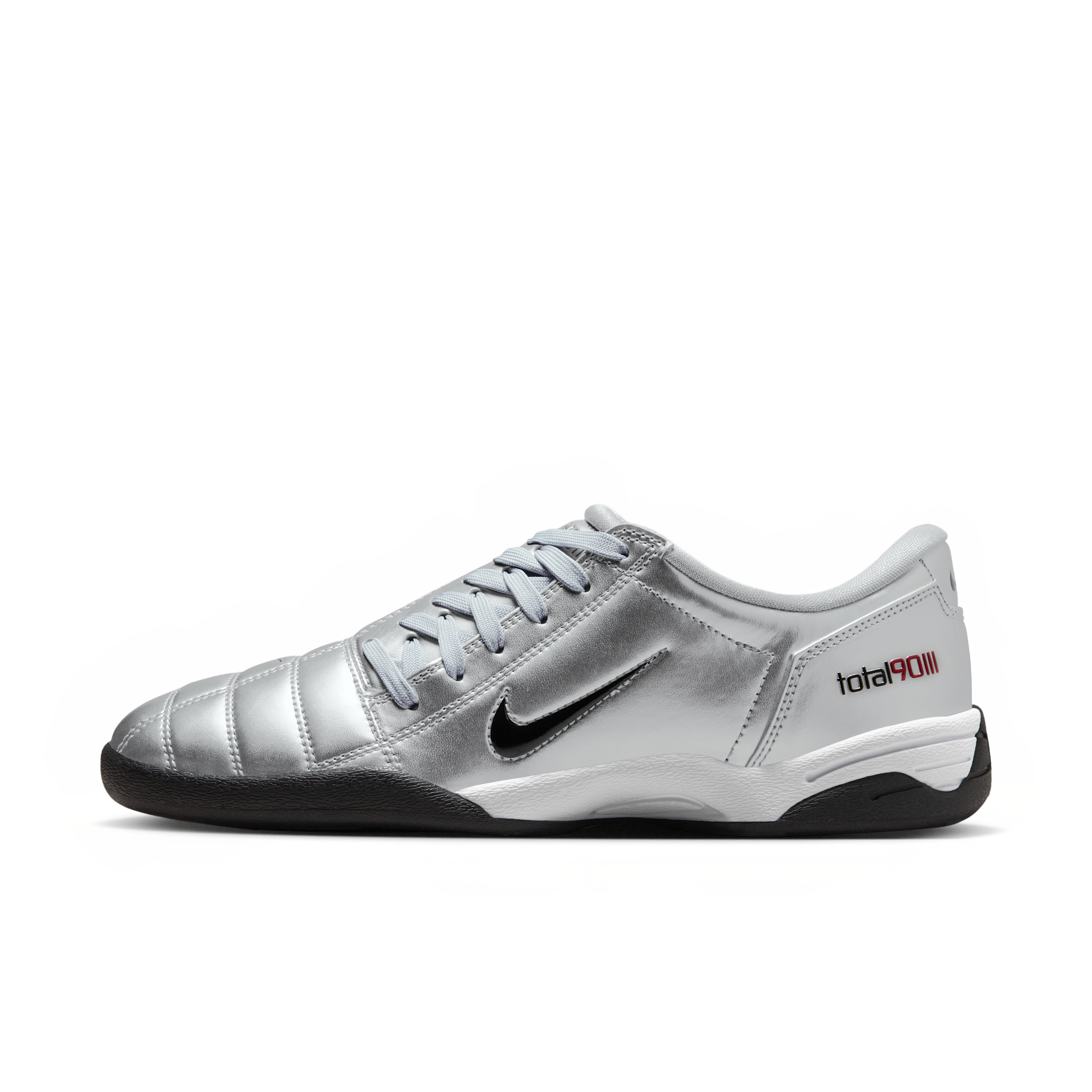 Nike Women's Total 90 Shoes, Size 11.5, Silver/Black