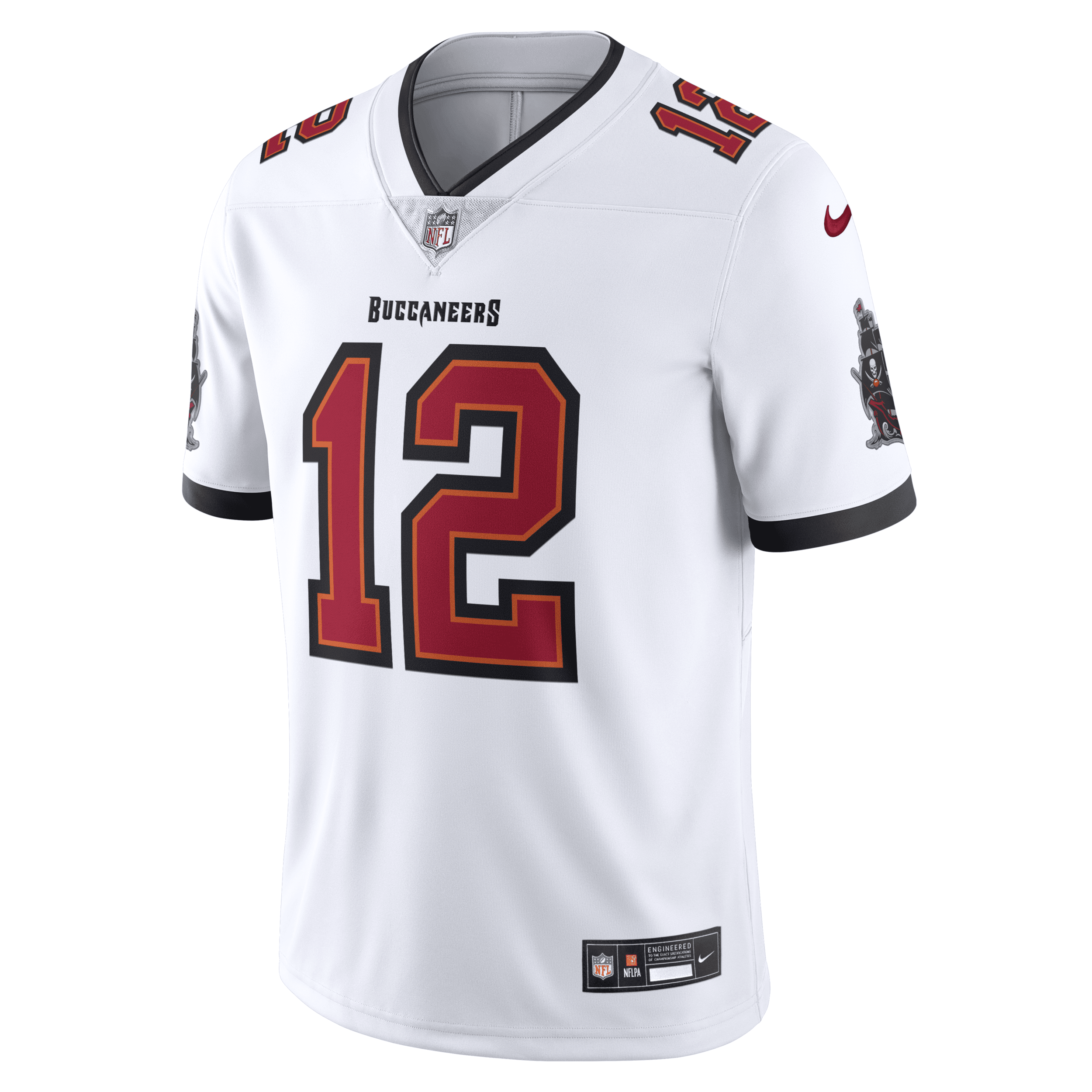 Tom Brady Tampa Bay Buccaneers Nike Men’s Dri-FIT NFL Limited Football Jersey in White, Size: 2XL | 32NM03HT8BF-6Y0