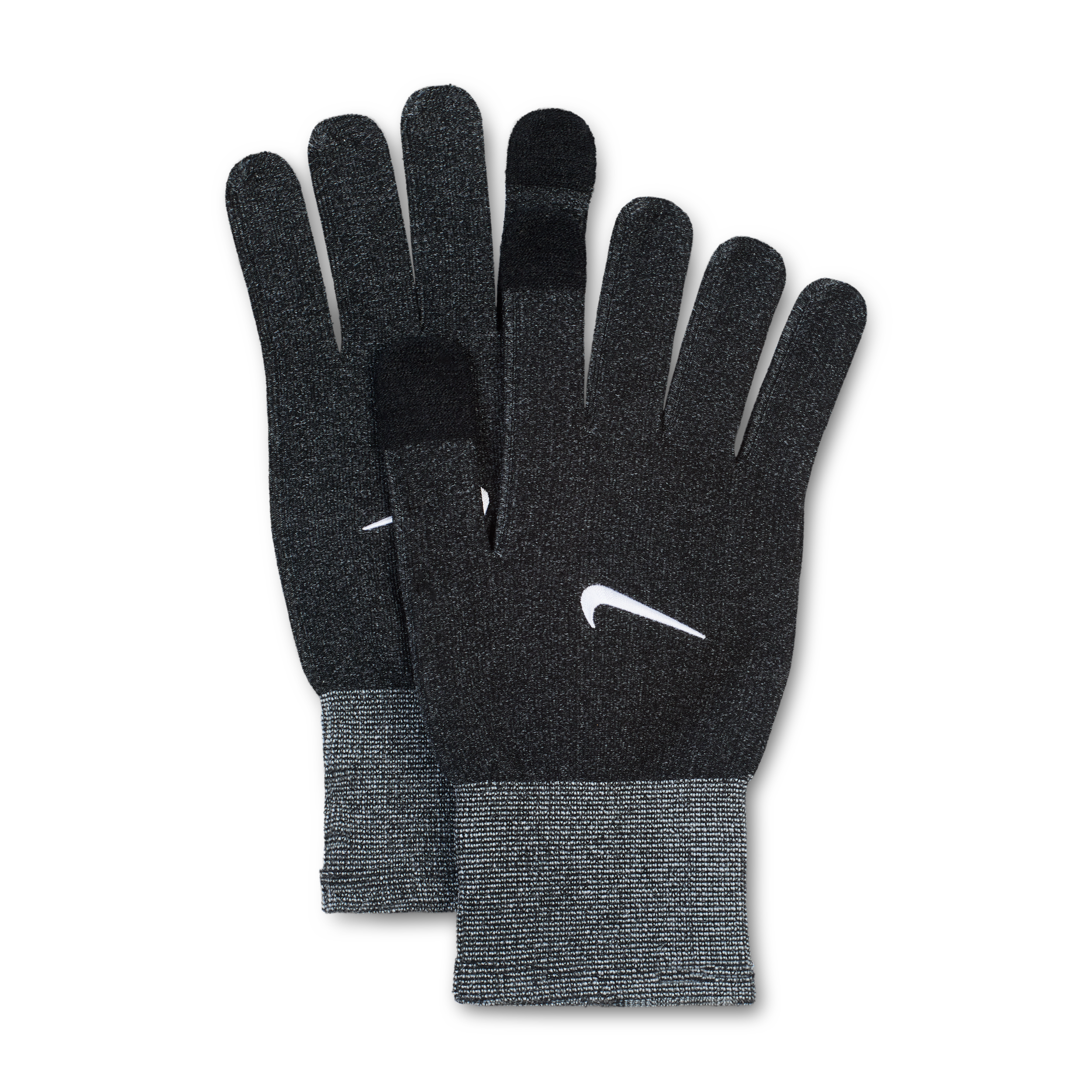 Nike Unisex Trail Dri-fit Knit Running Gloves (1 Pair) In Black