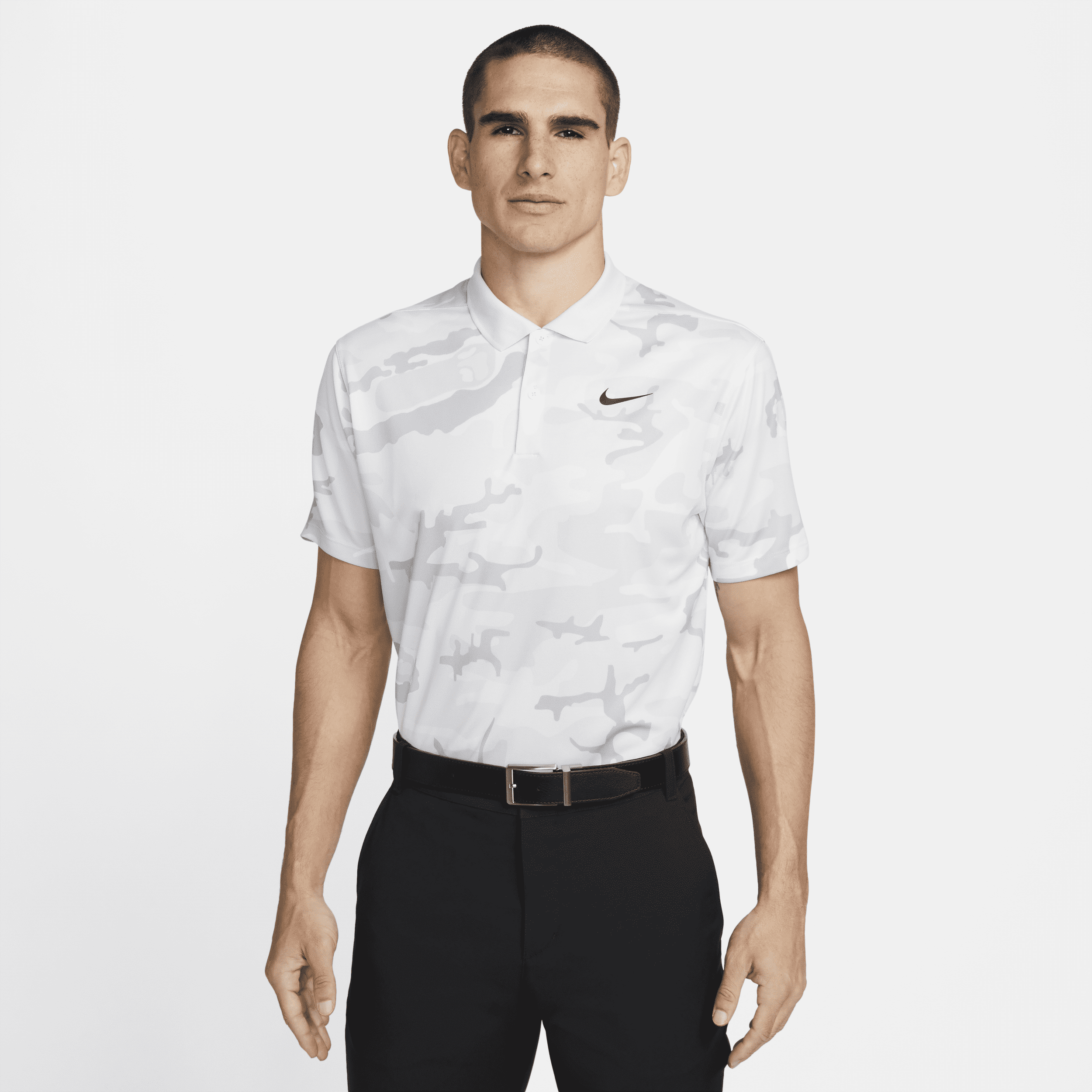 Nike Men's Dri-fit Victory+ Camo Golf Polo In Grey | ModeSens
