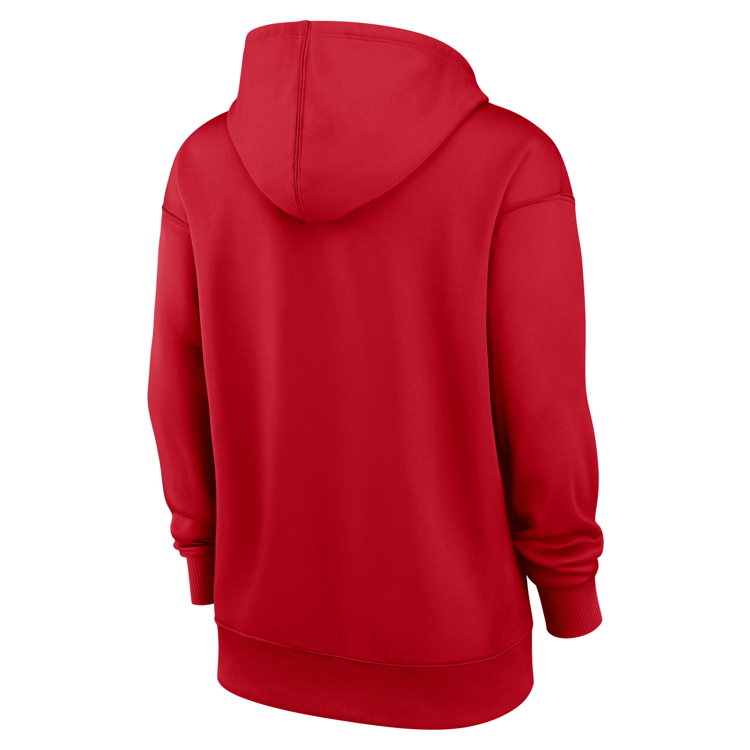 Nike Women's Los Angeles Angels Authentic Collection Therma Mlb Pullover Hoodie In Red