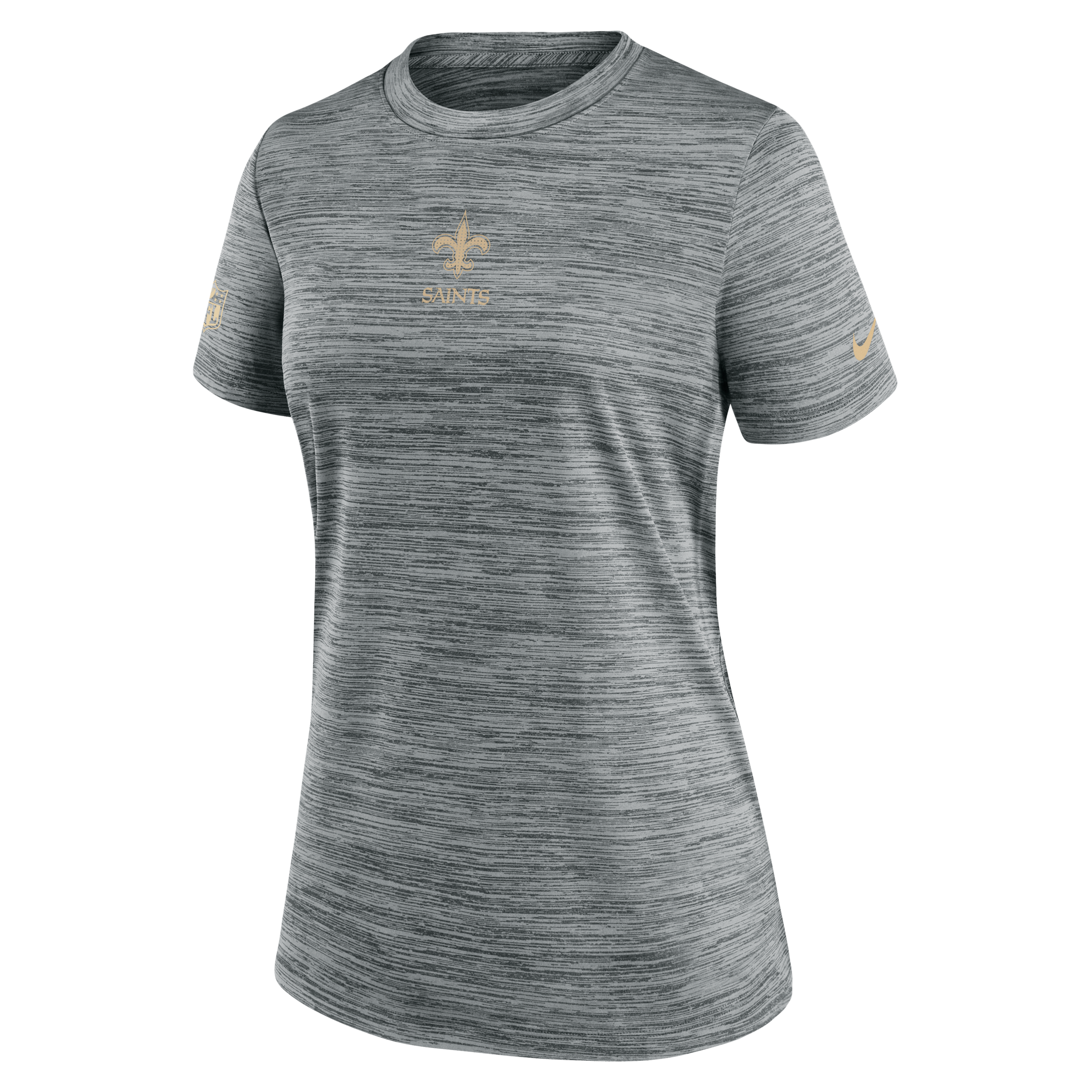 Nike New Orleans Saints Sideline Team Issue Velocity Women's Dri-fit Nfl T-shirt