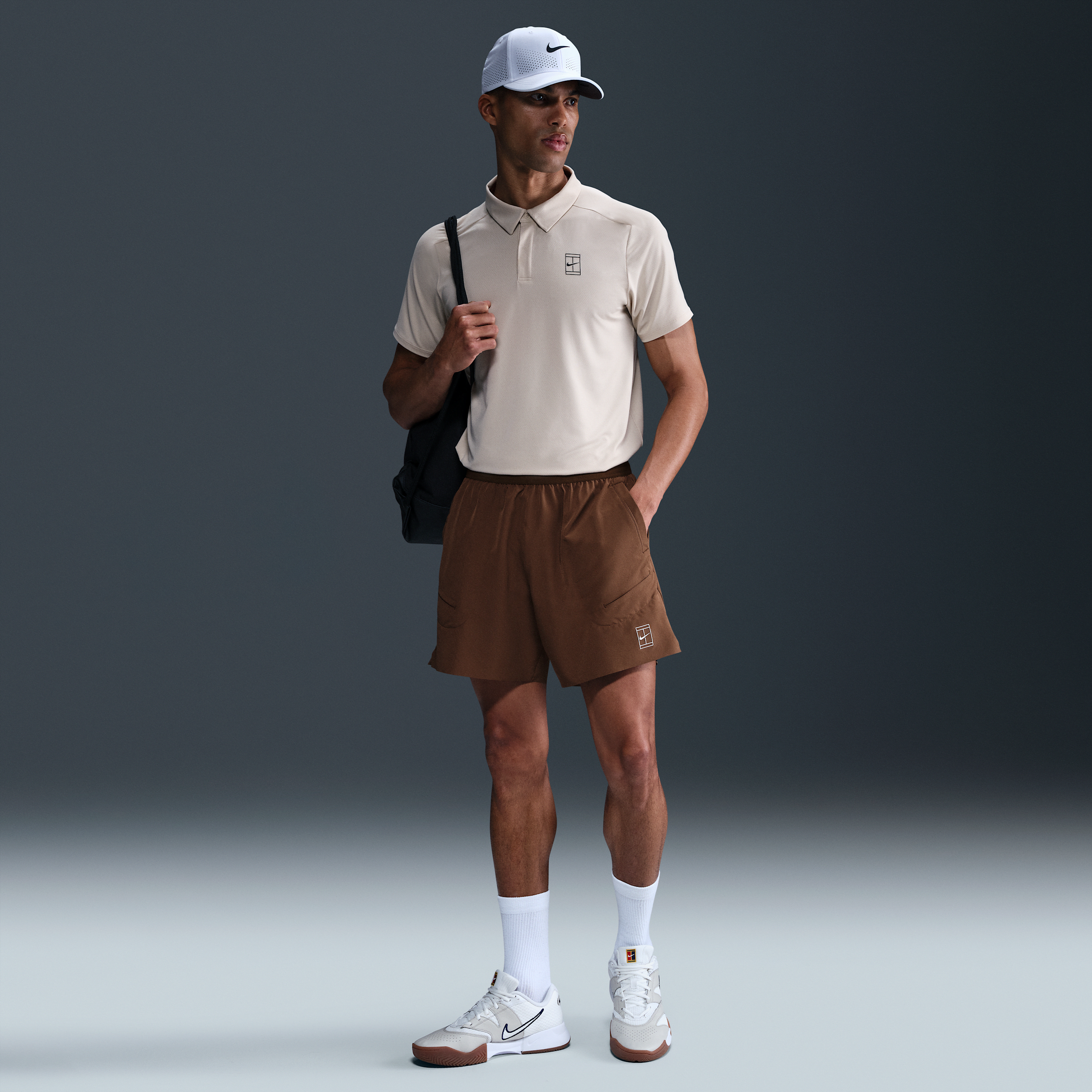 Nike Men's Court Advantage Dri-fit 6" Tennis Shorts