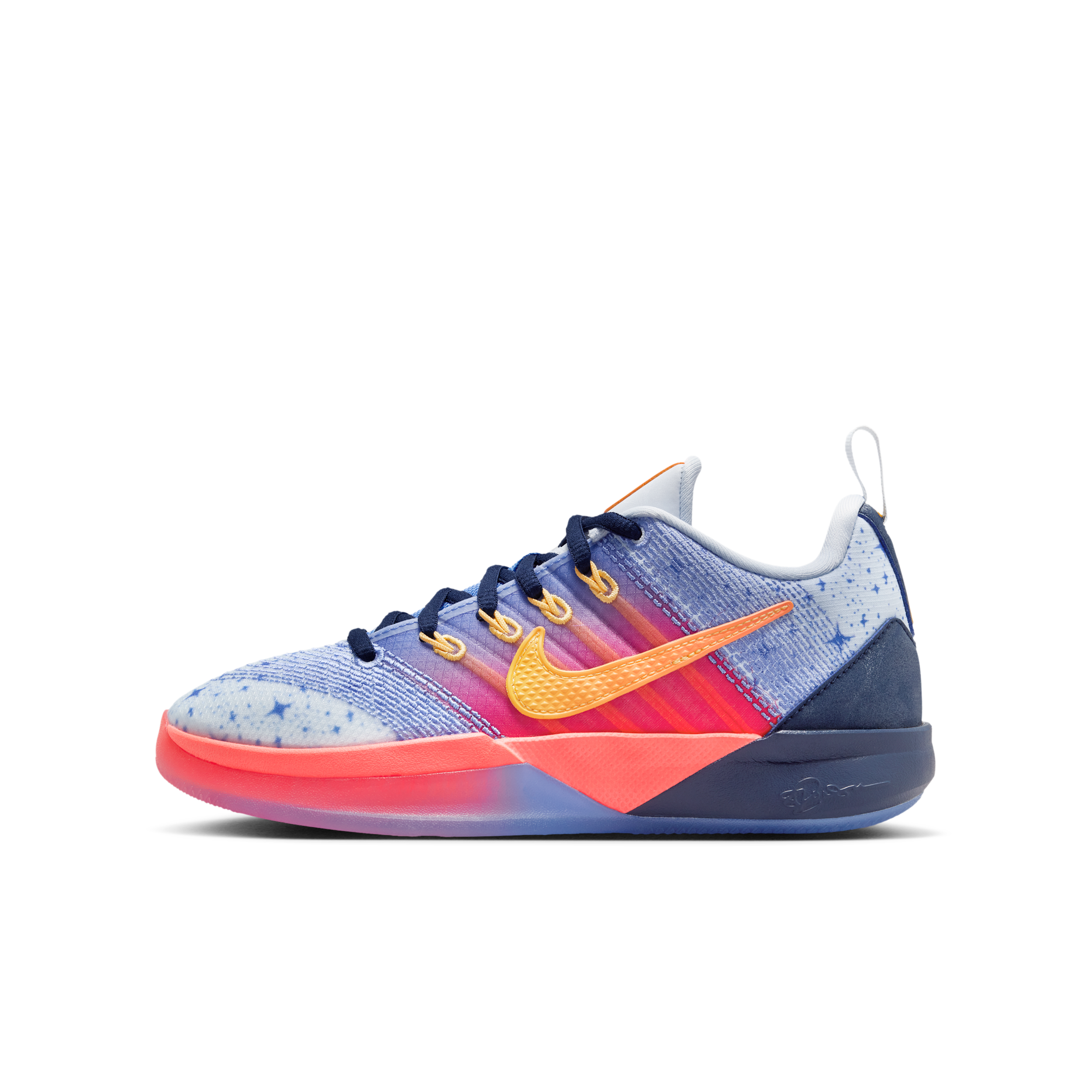 Nike Kids' Grade School Sabrina 3 'Welcome To Miami' Basketball Shoes, Size 7, Football Grey/Topaz Gold-Royal Pulse