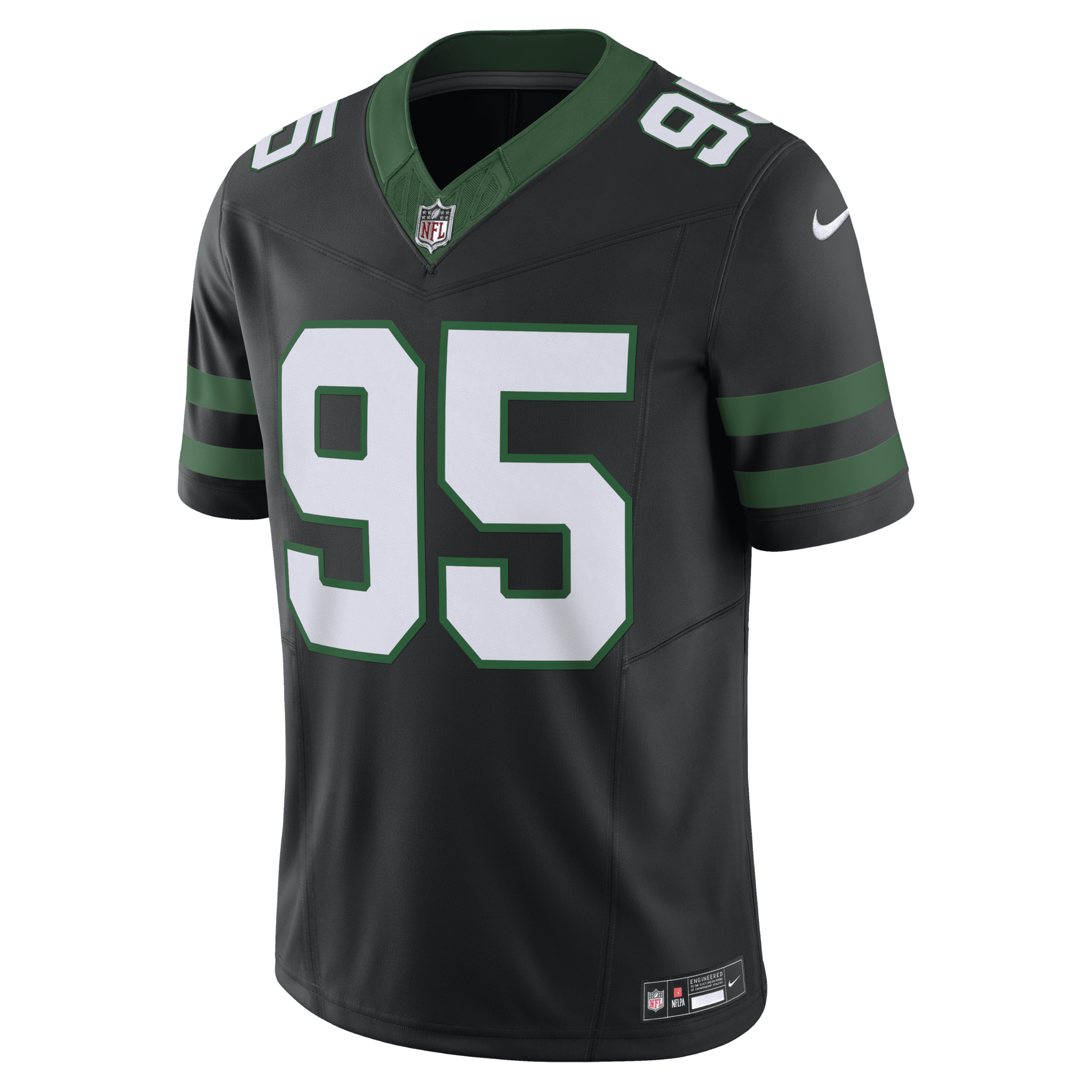 Nike Quinnen Williams New York Jets  Men's Dri-fit Nfl Limited Football Jersey In Black