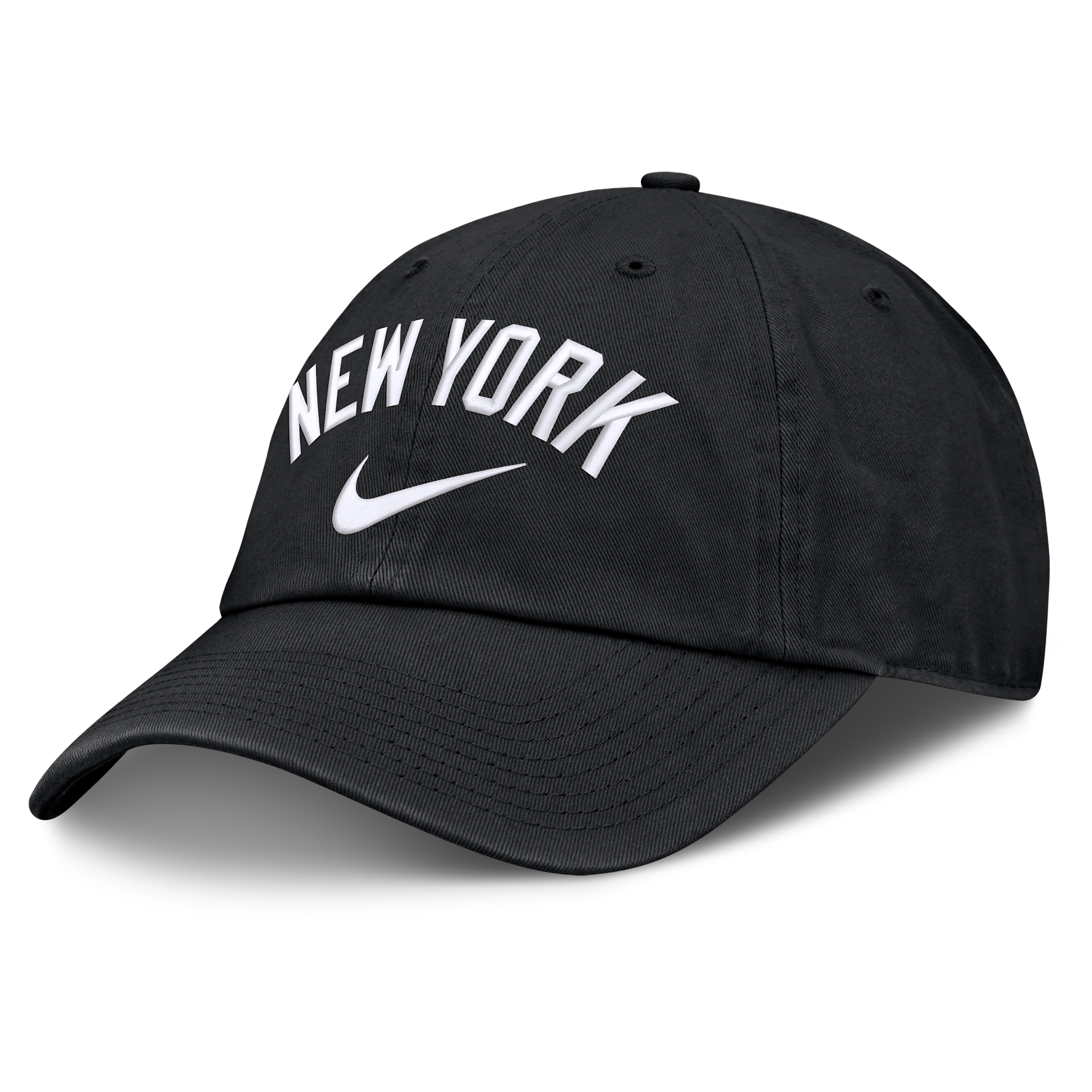 New York Yankees Primetime Club Nike Men's MLB Unstructured Adjustable Hat in Black | NB0100ANK-ZHP