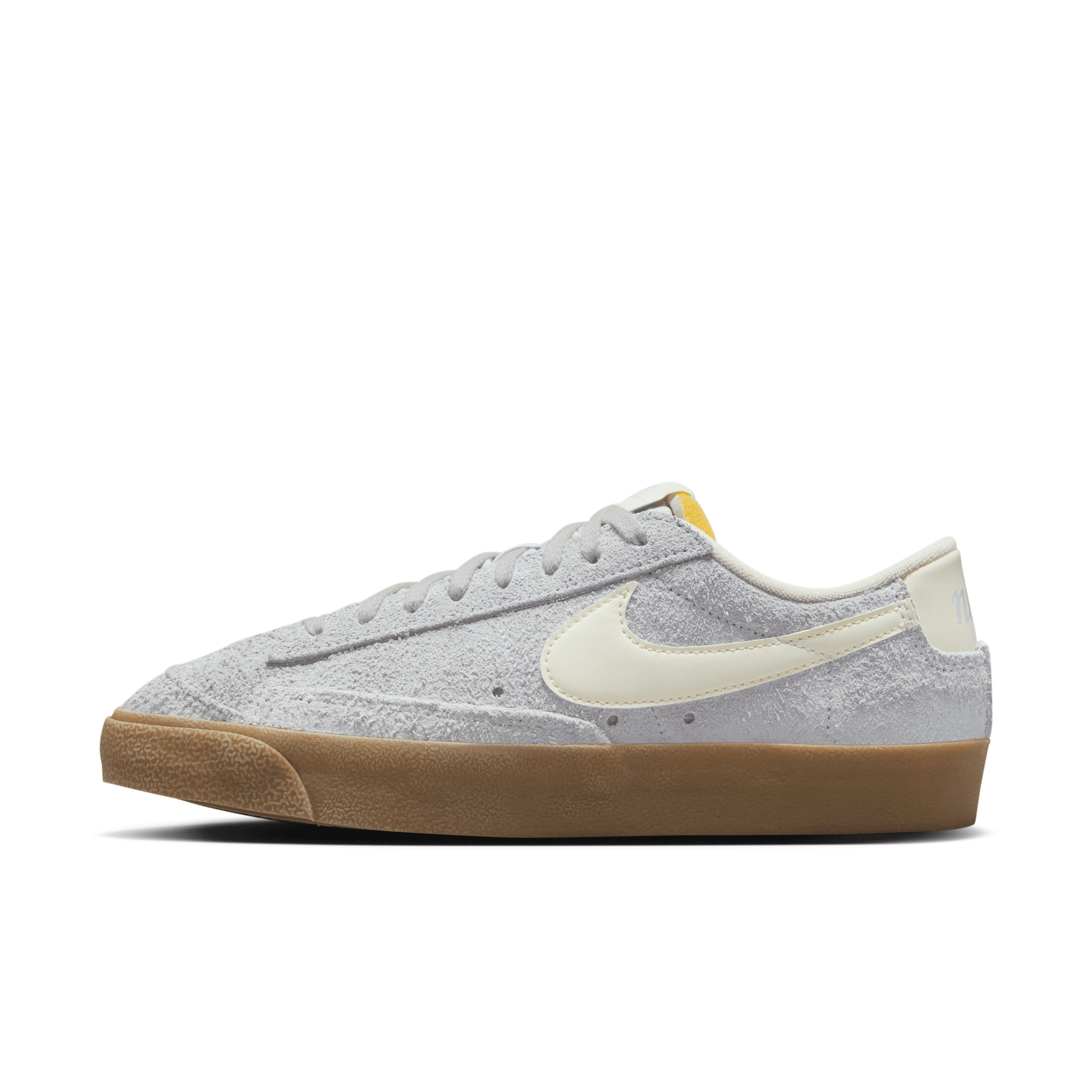 Nike Women's Blazer Low '77 Vintage Shoes In Grey/ivory/brown