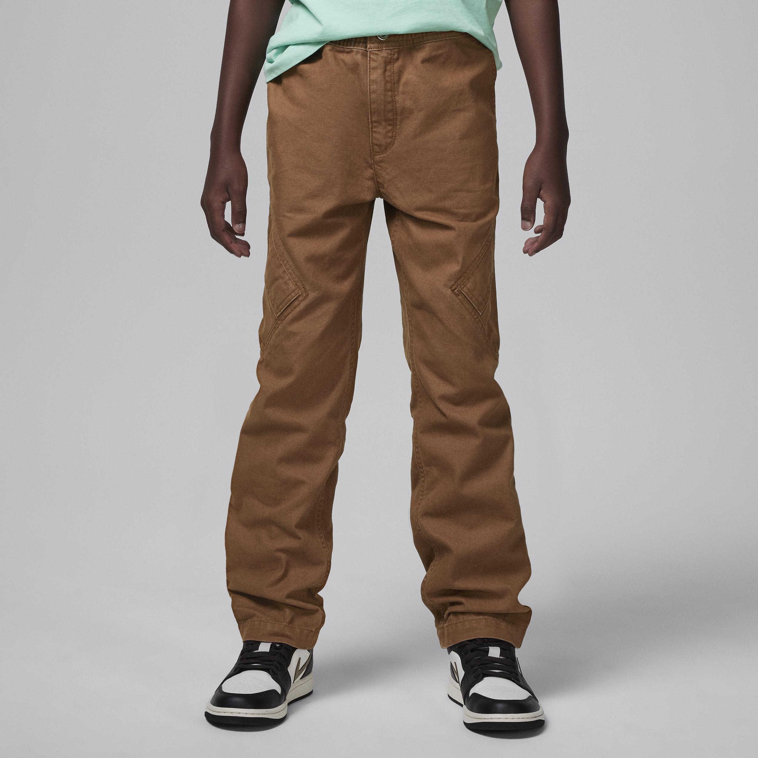 Jordan Big Kids' Chicago Pants In Brown