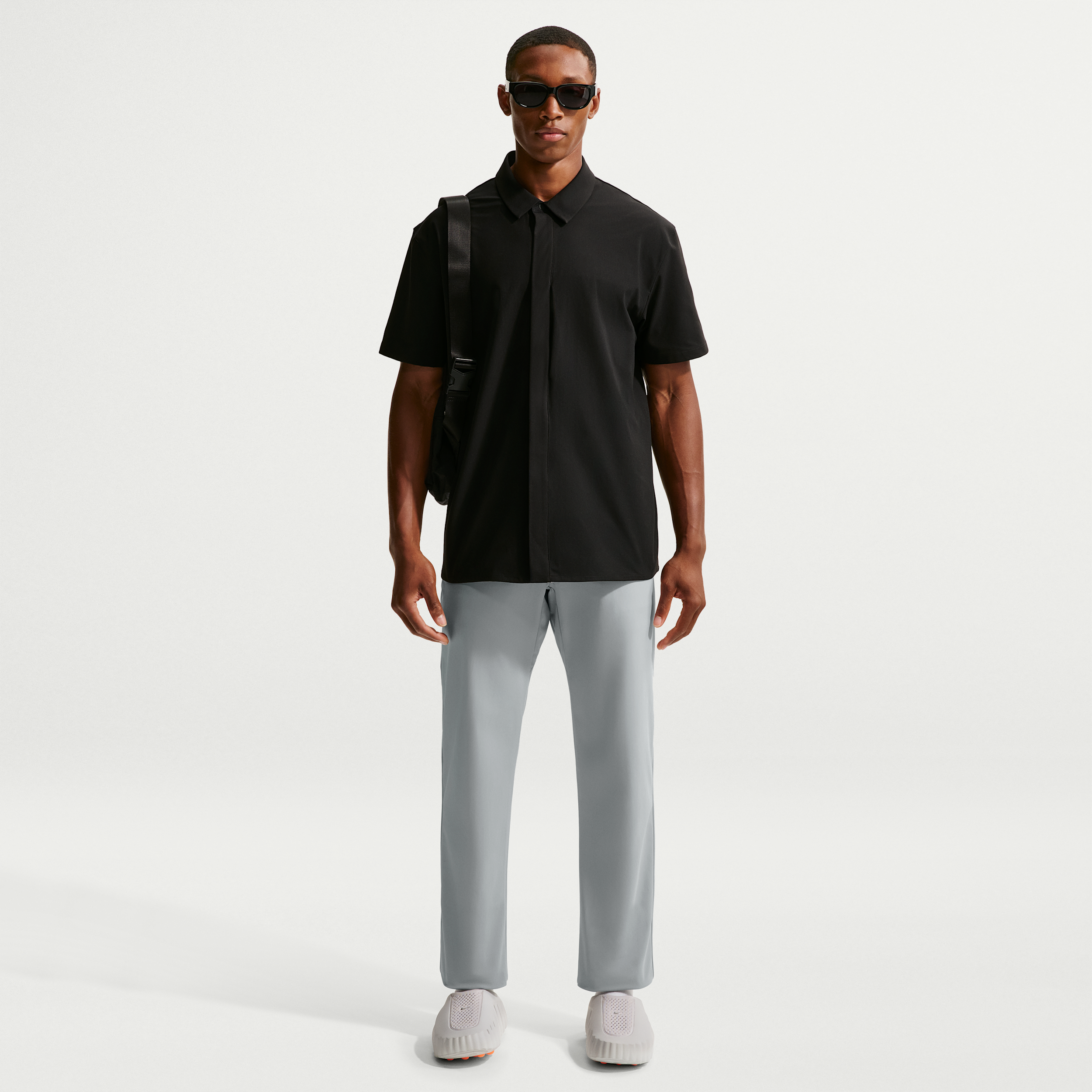 Nike Men's 24.7 PerfectStretch Dri-FIT Regular Chino Pants in Grey | HQ6921-097