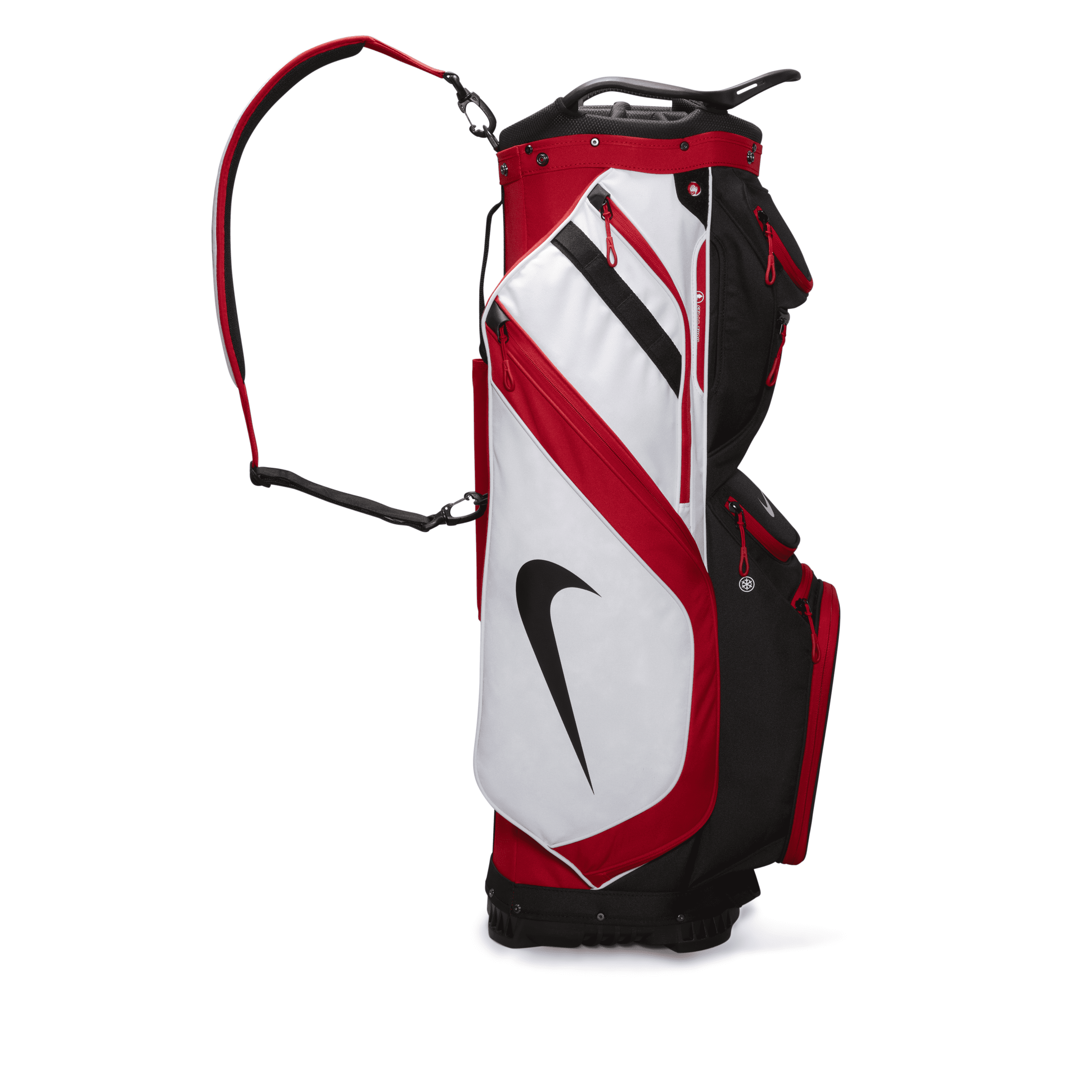 Nike Unisex Performance Cart Golf Bag In Red
