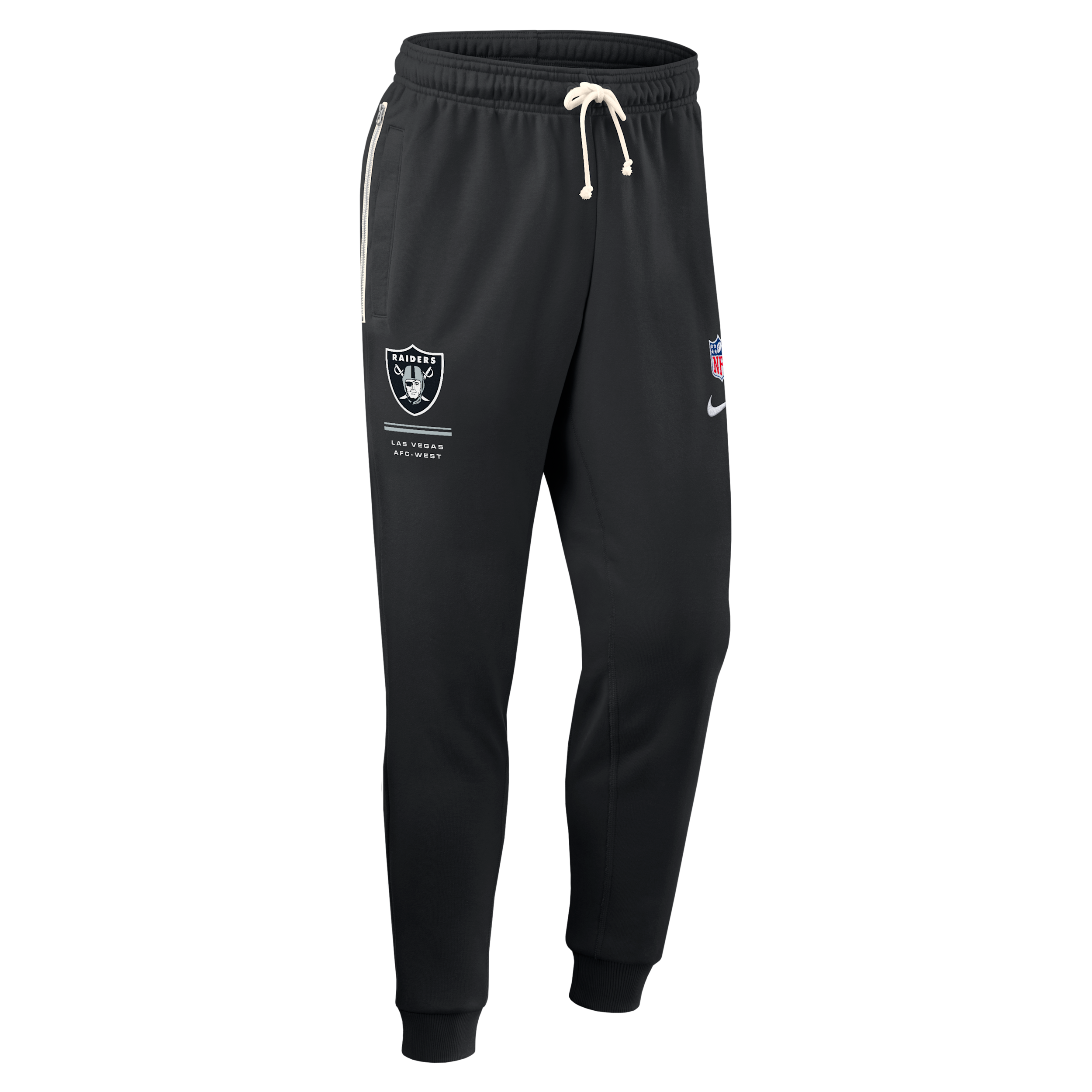 Las Vegas Raiders Sideline Standard Issue Nike Men's Dri-FIT NFL Taper Pants in Black | 03B000A8D-HBY