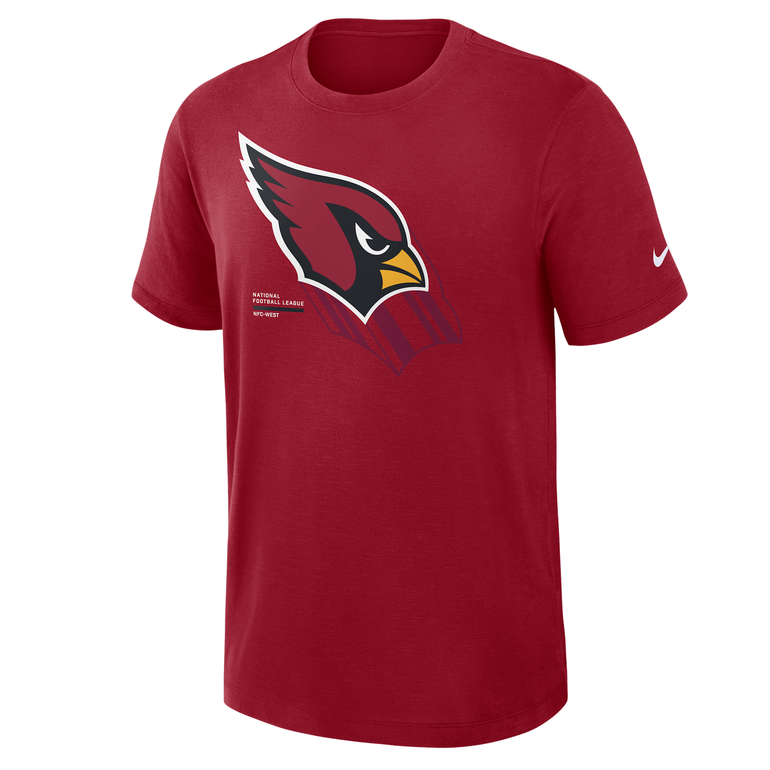 Arizona Cardinals Left End Run Nike Men's Dri-FIT NFL T-Shirt in Red | 03496ED9C-3TJ