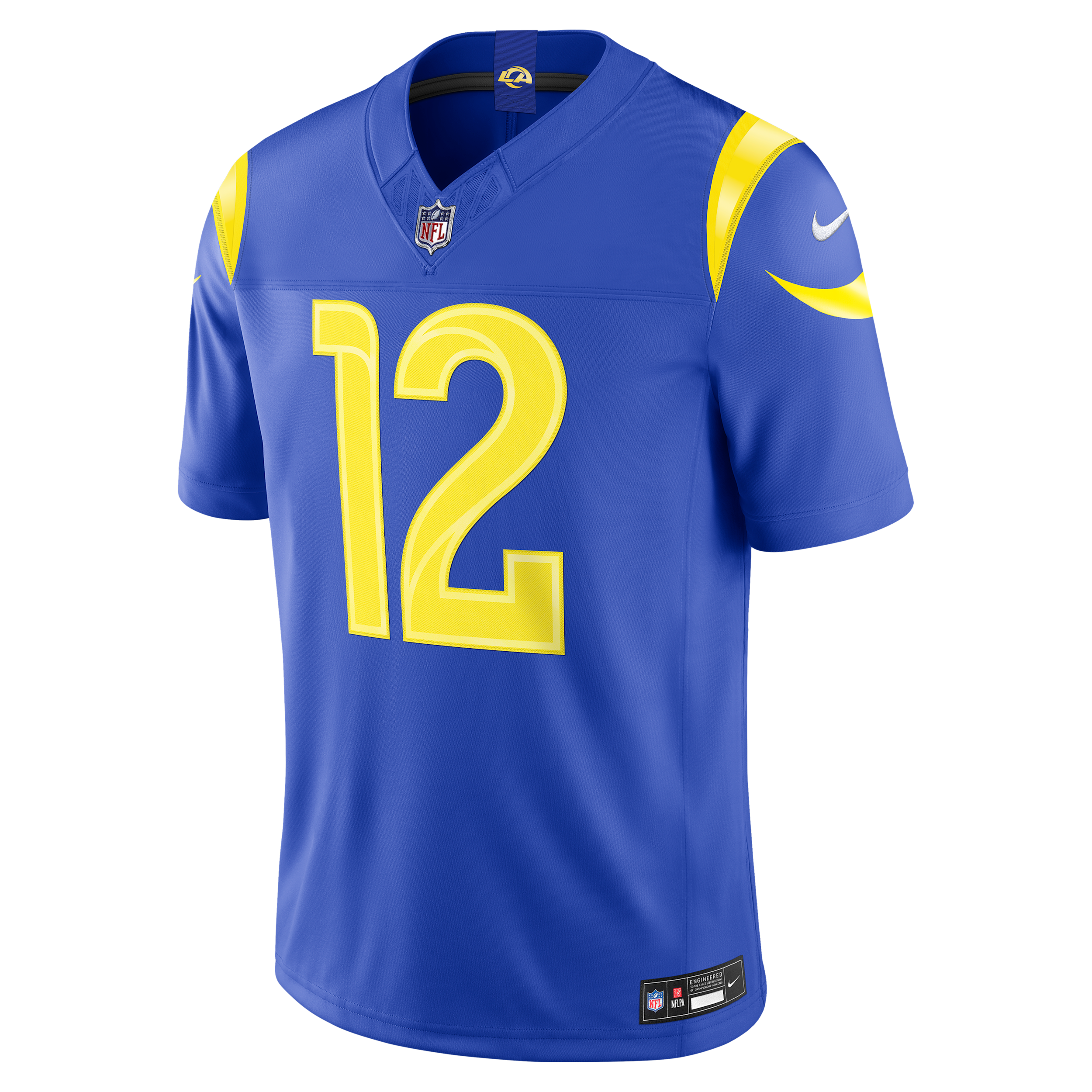 Puka Nacua Los Angeles Rams Nike Men's Dri-FIT NFL Stitched Limited Jersey in Blue | 37NM0IUS9XF-GBF