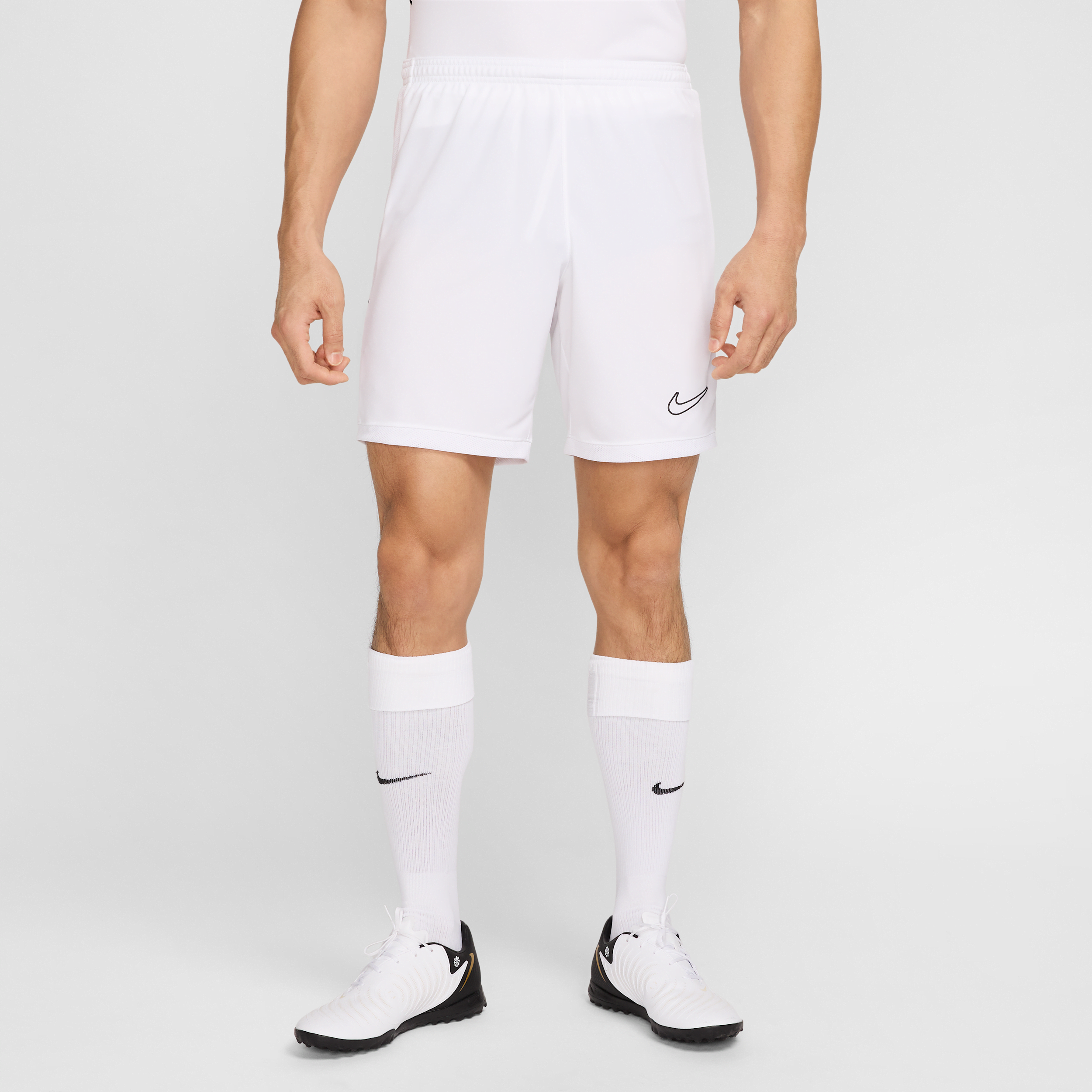 Nike Men's Academy Dri-fit Soccer Shorts In White