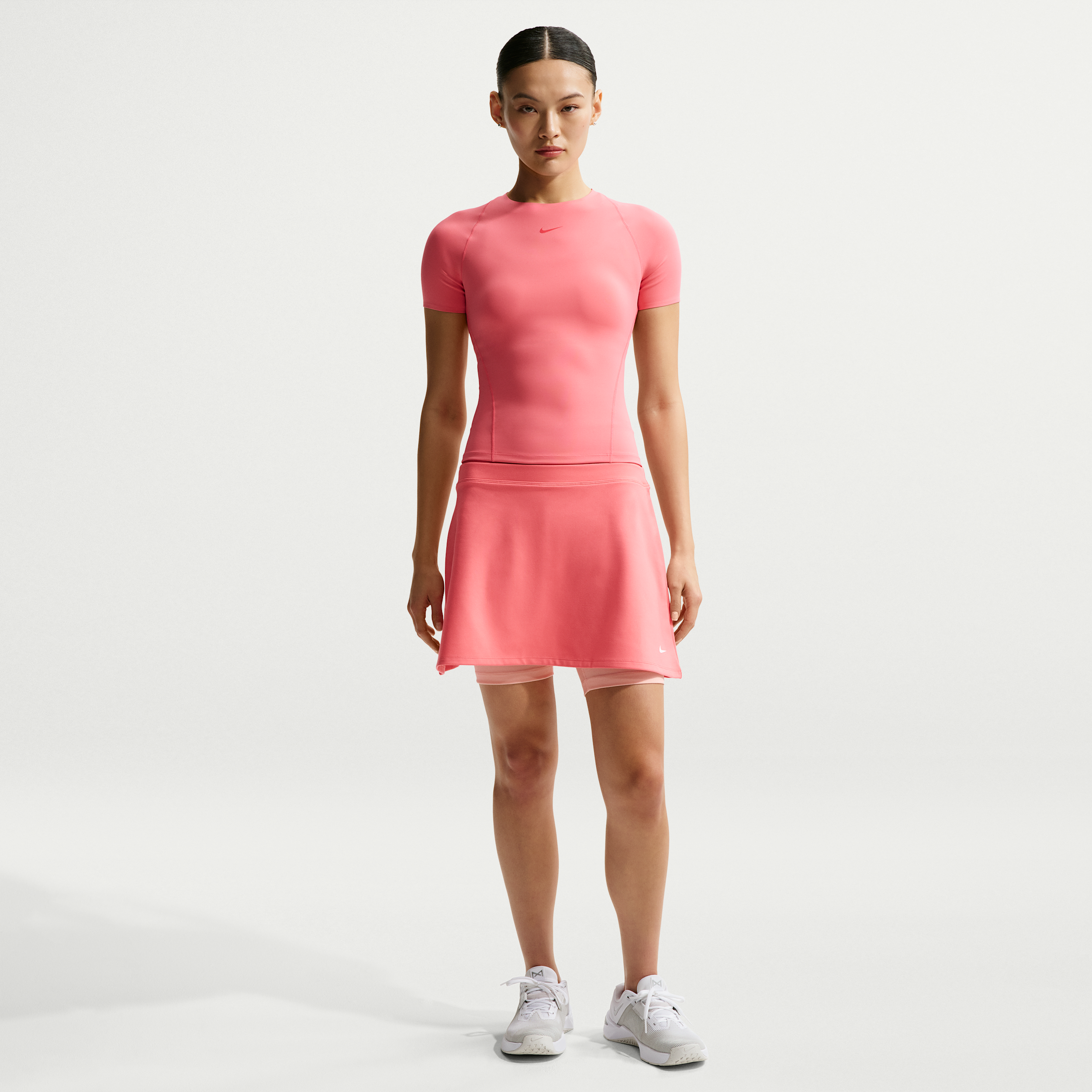 Nike Women's One Dri-FIT Skirt in Pink | IM9935-897