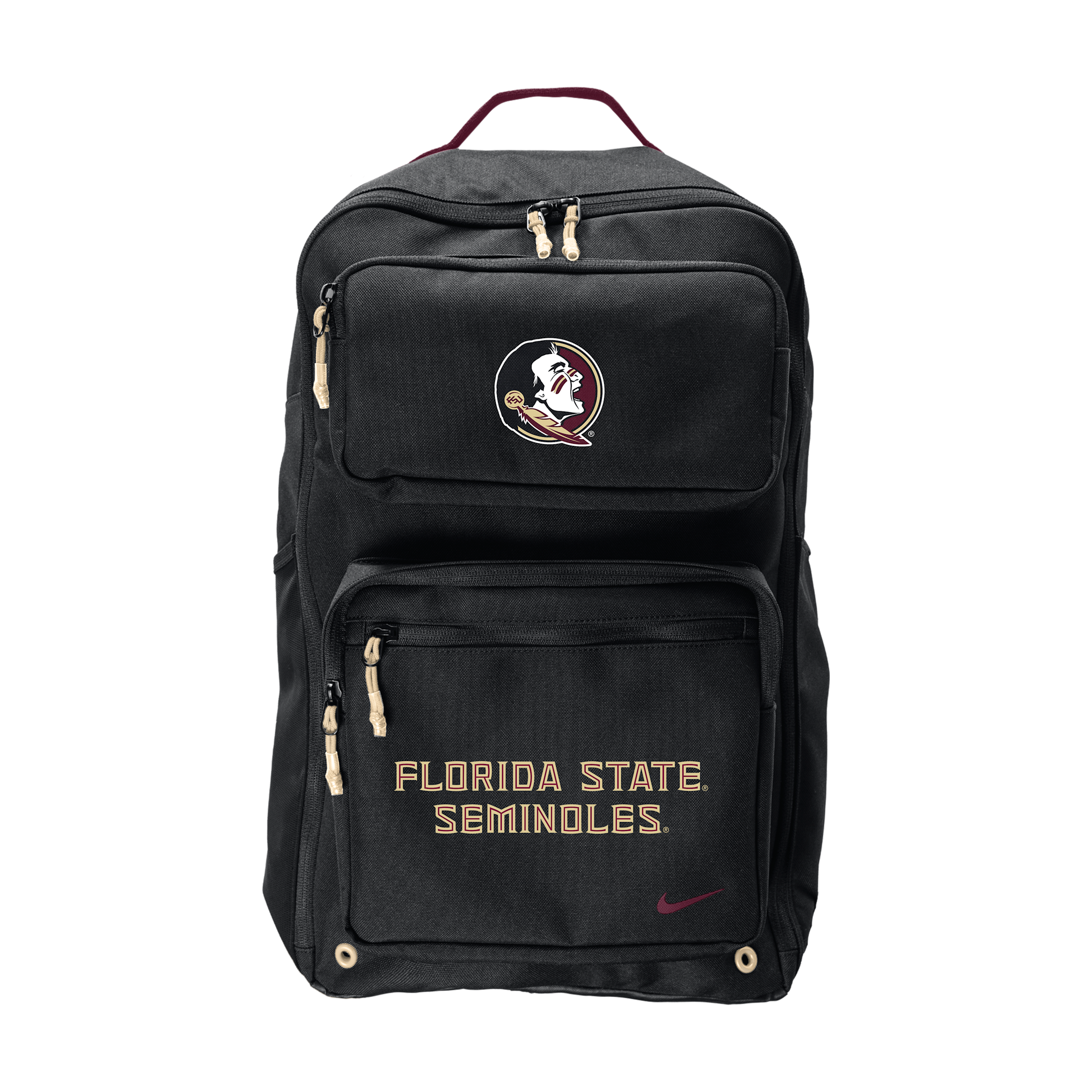 Florida State Utility Speed 2.0 Nike Men's College Backpack in Black | II7542-010