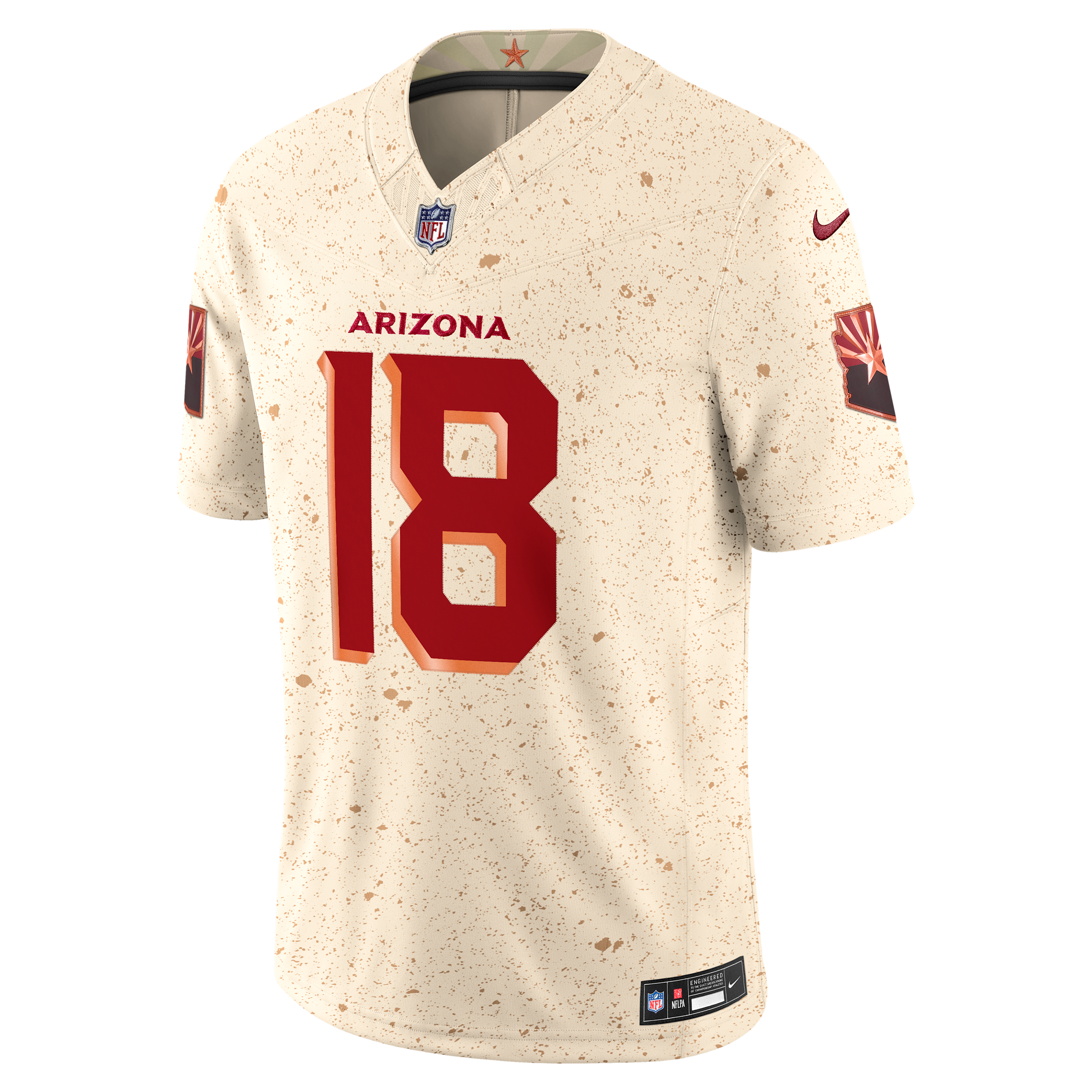 Marvin Harrison Jr. Arizona Cardinals Rivalries Collection Nike Men's Dri-FIT NFL Limited Jersey in Brown | 31NM0G619CF-BZH