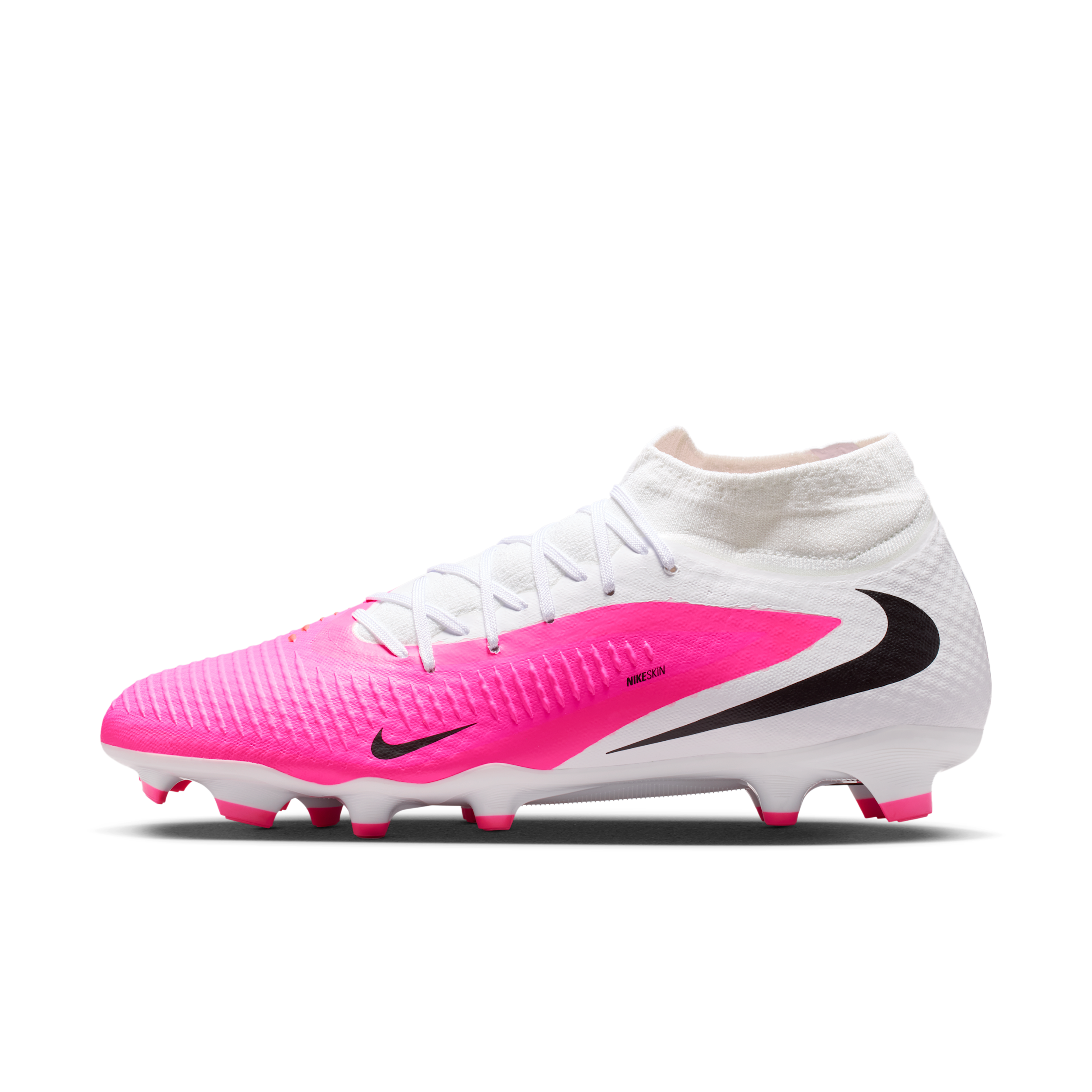 Nike Men's Phantom 6 High Academy Multi-Ground Soccer Cleats in Multicolor | IQ2390-900