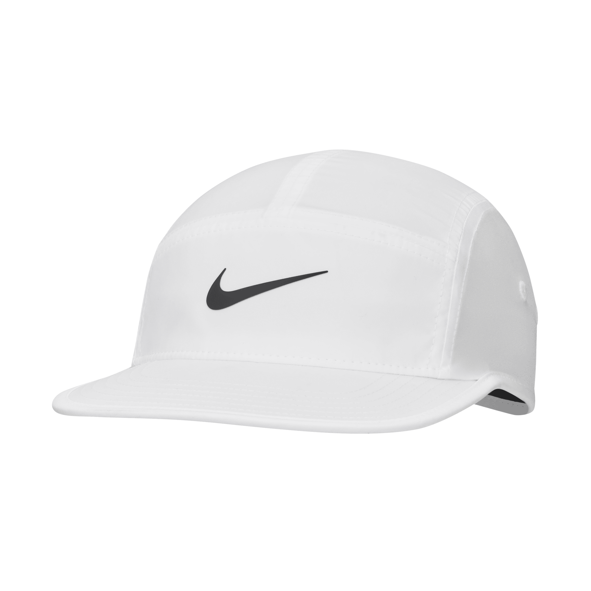 Nike Unisex Dri-fit Fly Unstructured Swoosh Cap In White