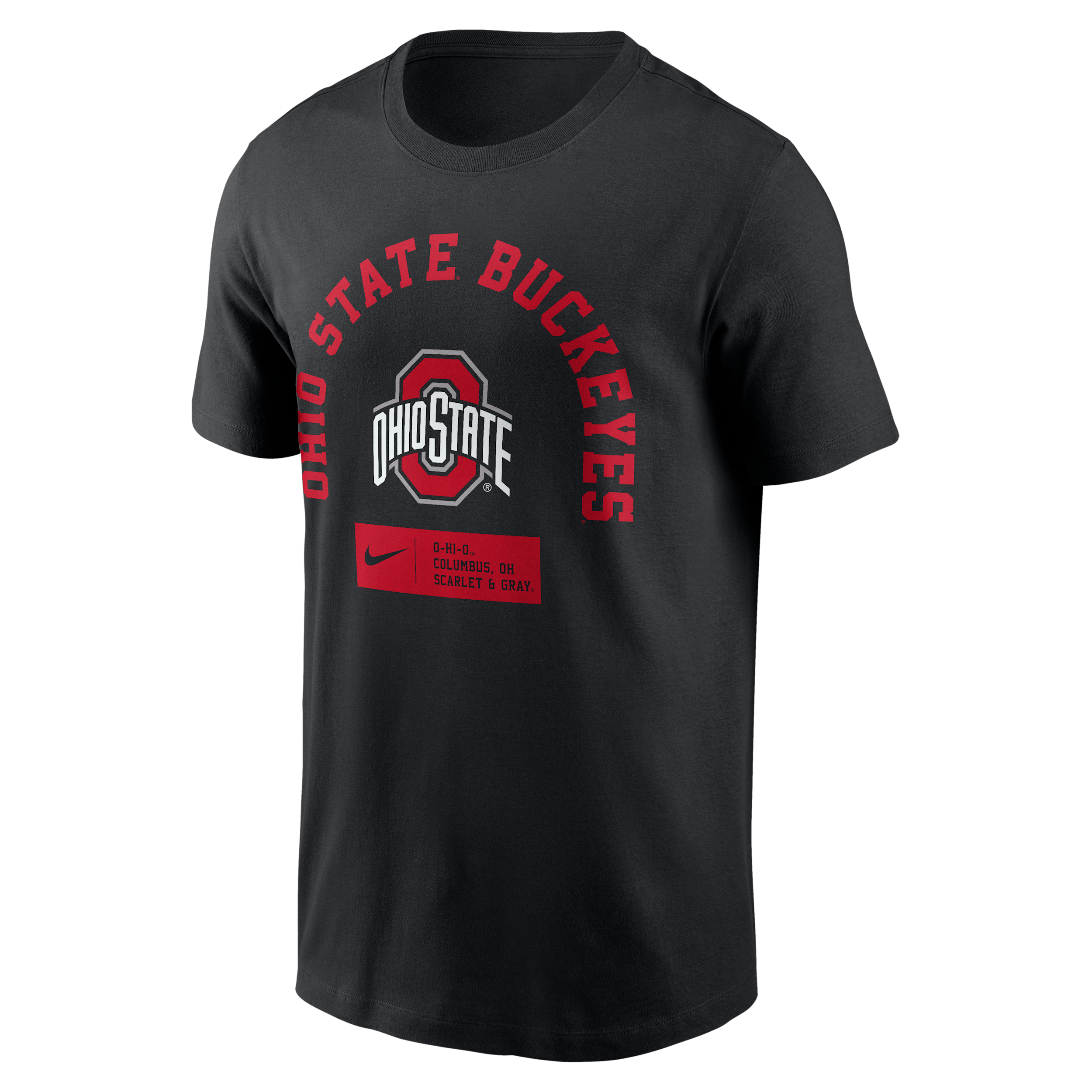Ohio State Primetime Seasonal Nike Men's College T-Shirt in Black | N19900AOH-9SV