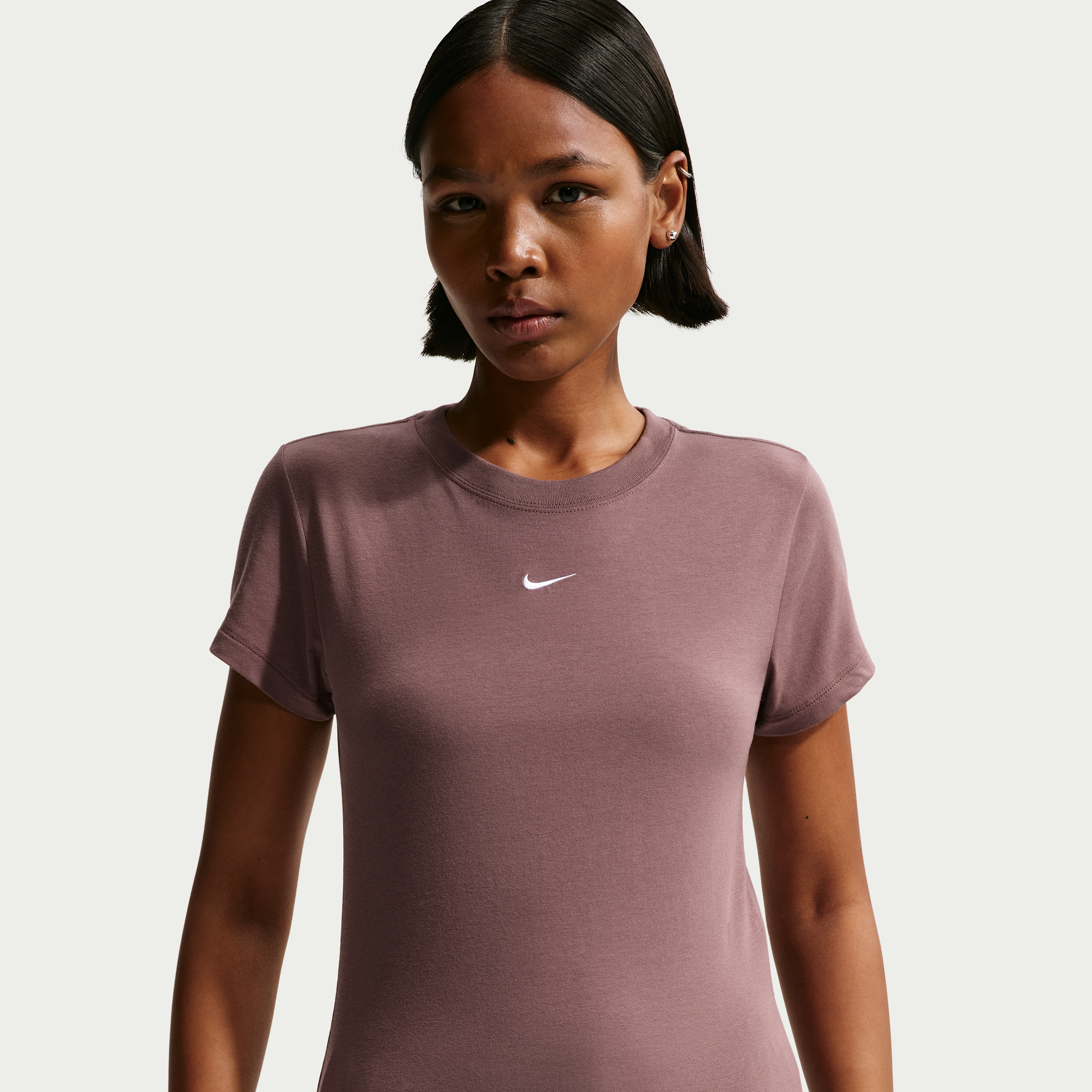 Women's Nike Sportswear Chill Knit T-Shirt in Purple | FV5508-503