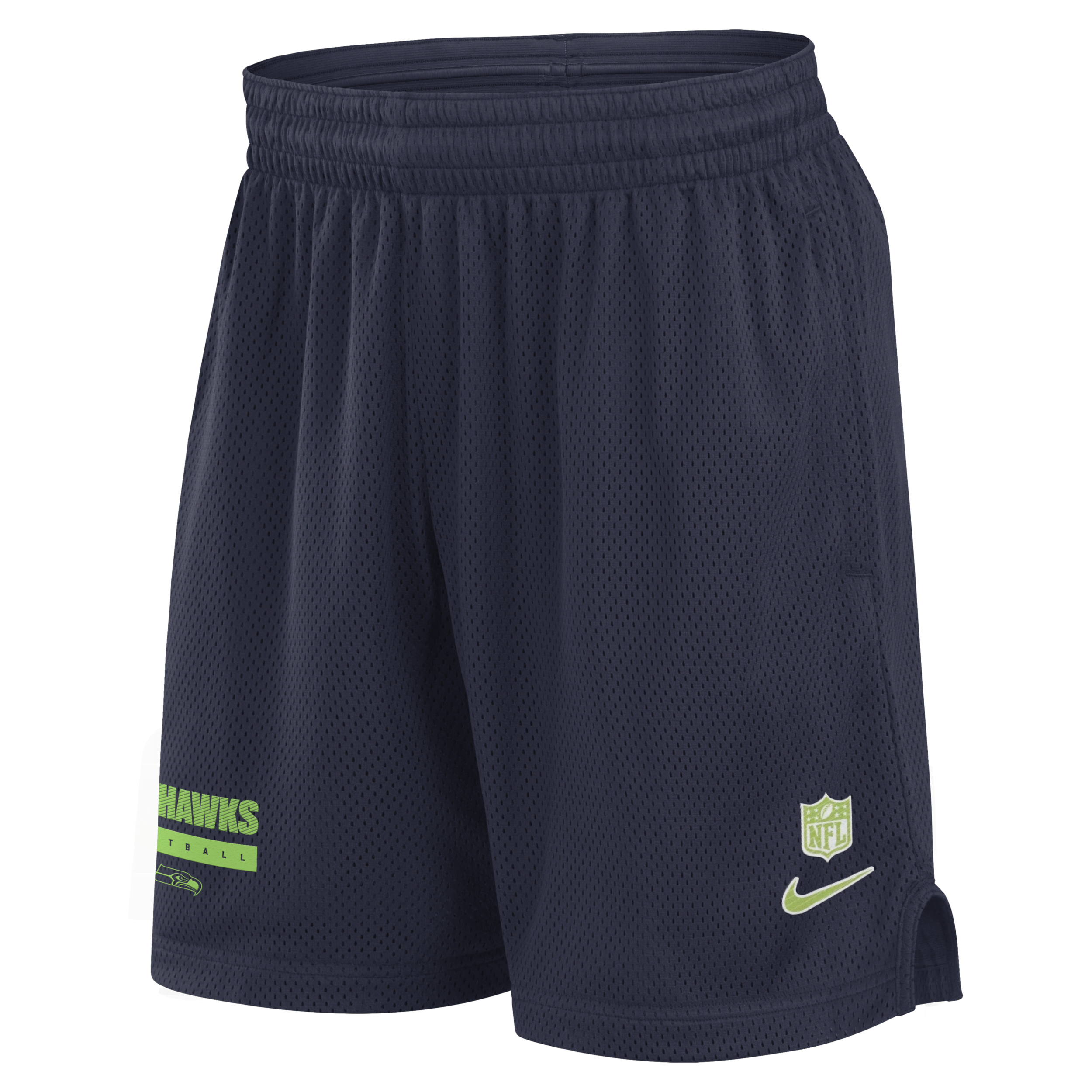Nike Seattle Seahawks Sideline  Men's Dri-fit Nfl Shorts In Blue
