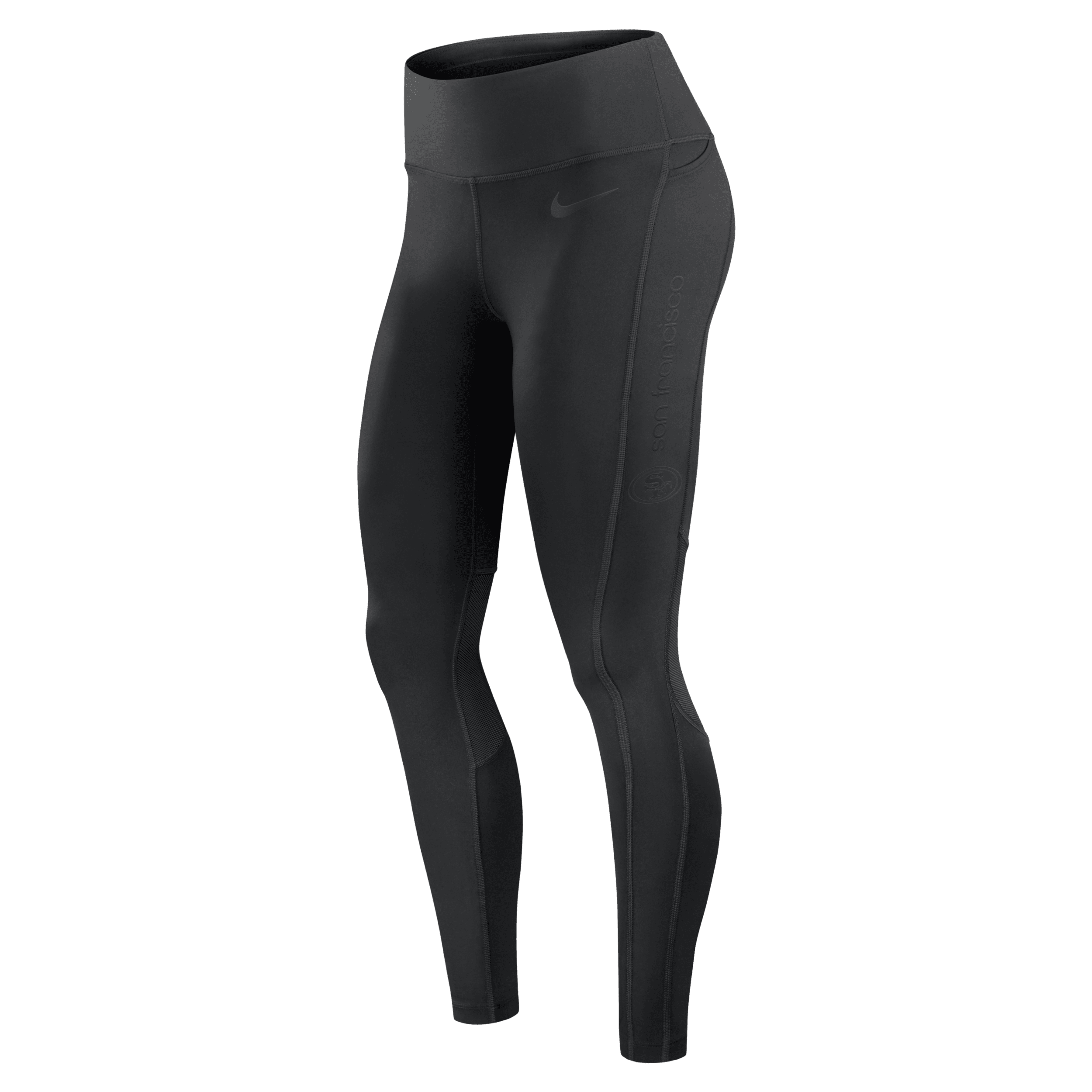 Nike San Francisco 49ers  Women's Dri-fit Nfl Leggings In Black