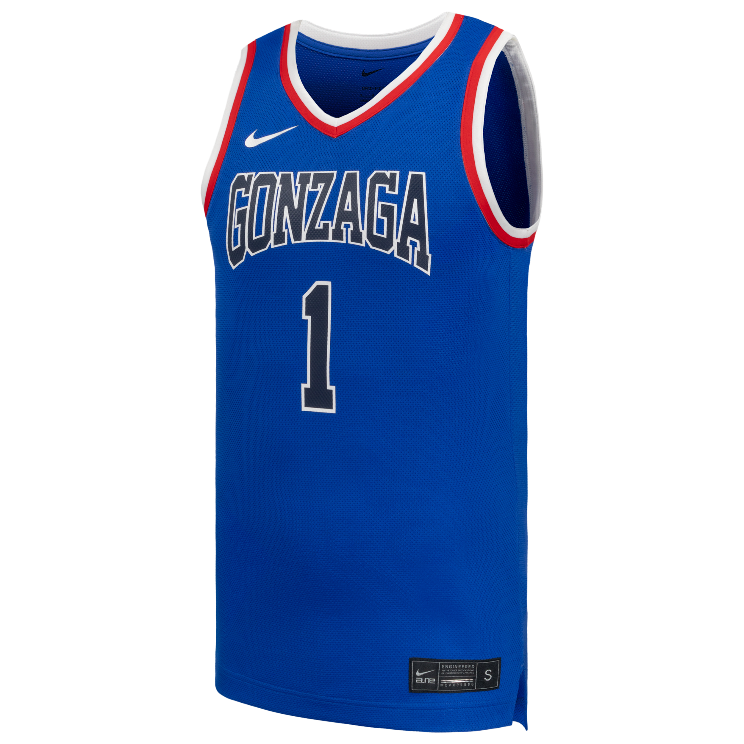 Gonzaga Bulldogs Nike Men's College Replica Jersey in Blue | P32818J581GONZ-RYL