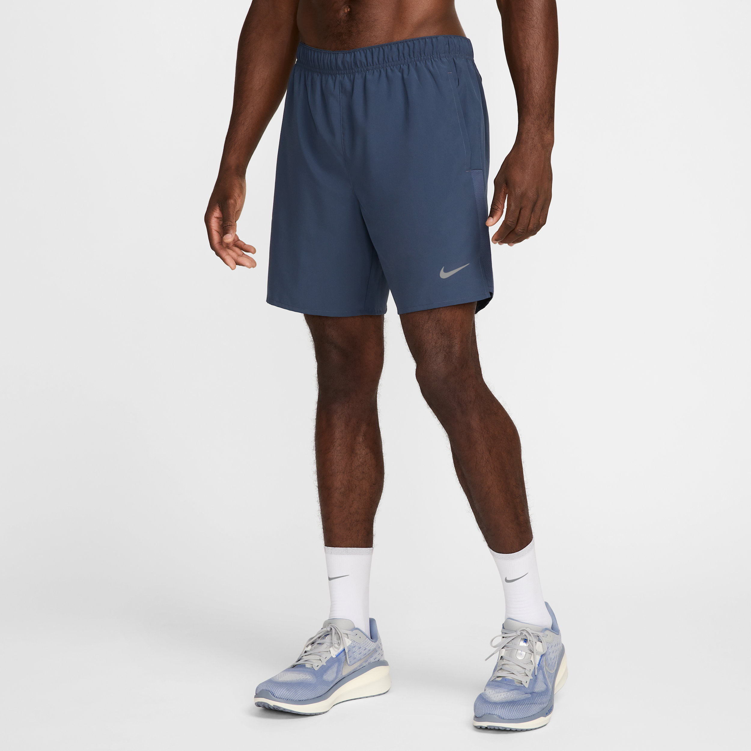 Nike Men's Challenger Dri-fit 7" 2-in-1 Running Shorts In Blue