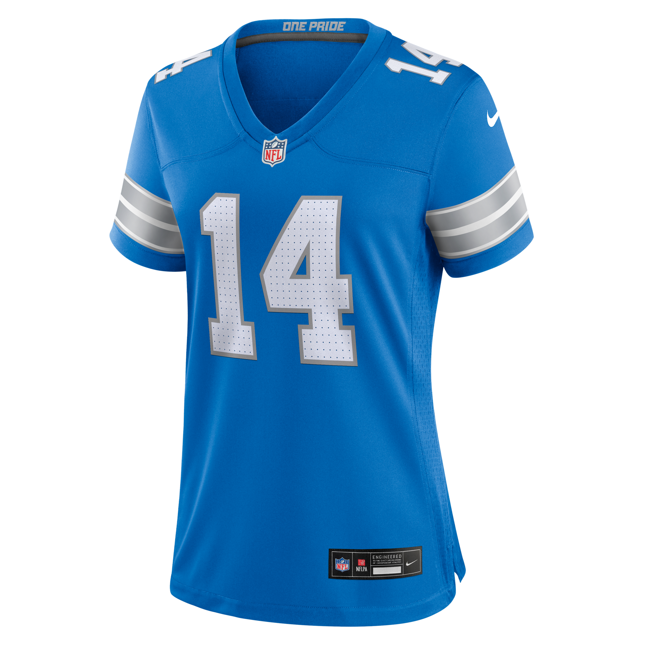 Nike Amon-ra St. Brown Blue Detroit Lions Team Game Jersey In Blue