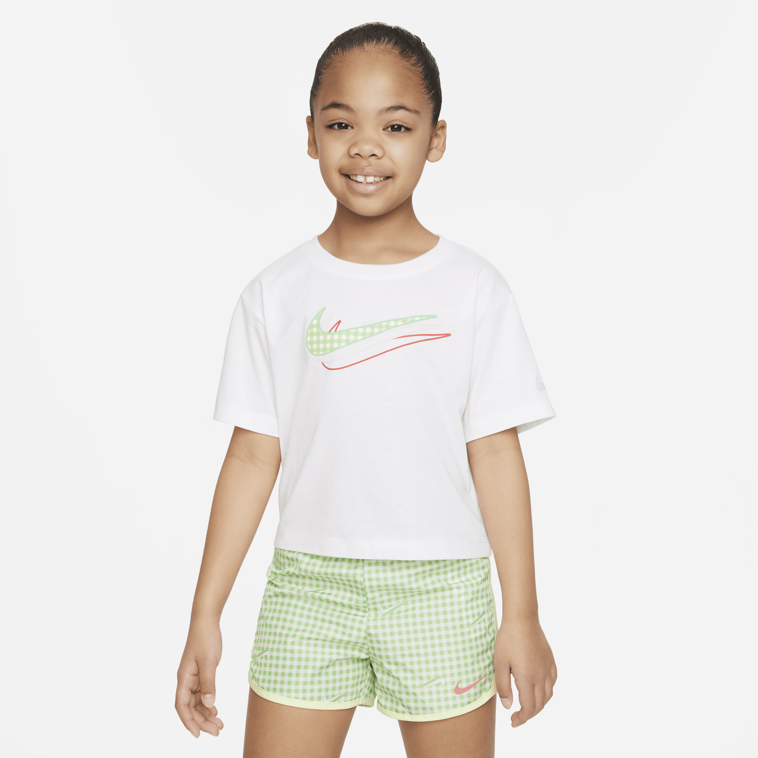Nike Icon Boxy Tee Little Kids' T-shirt In White