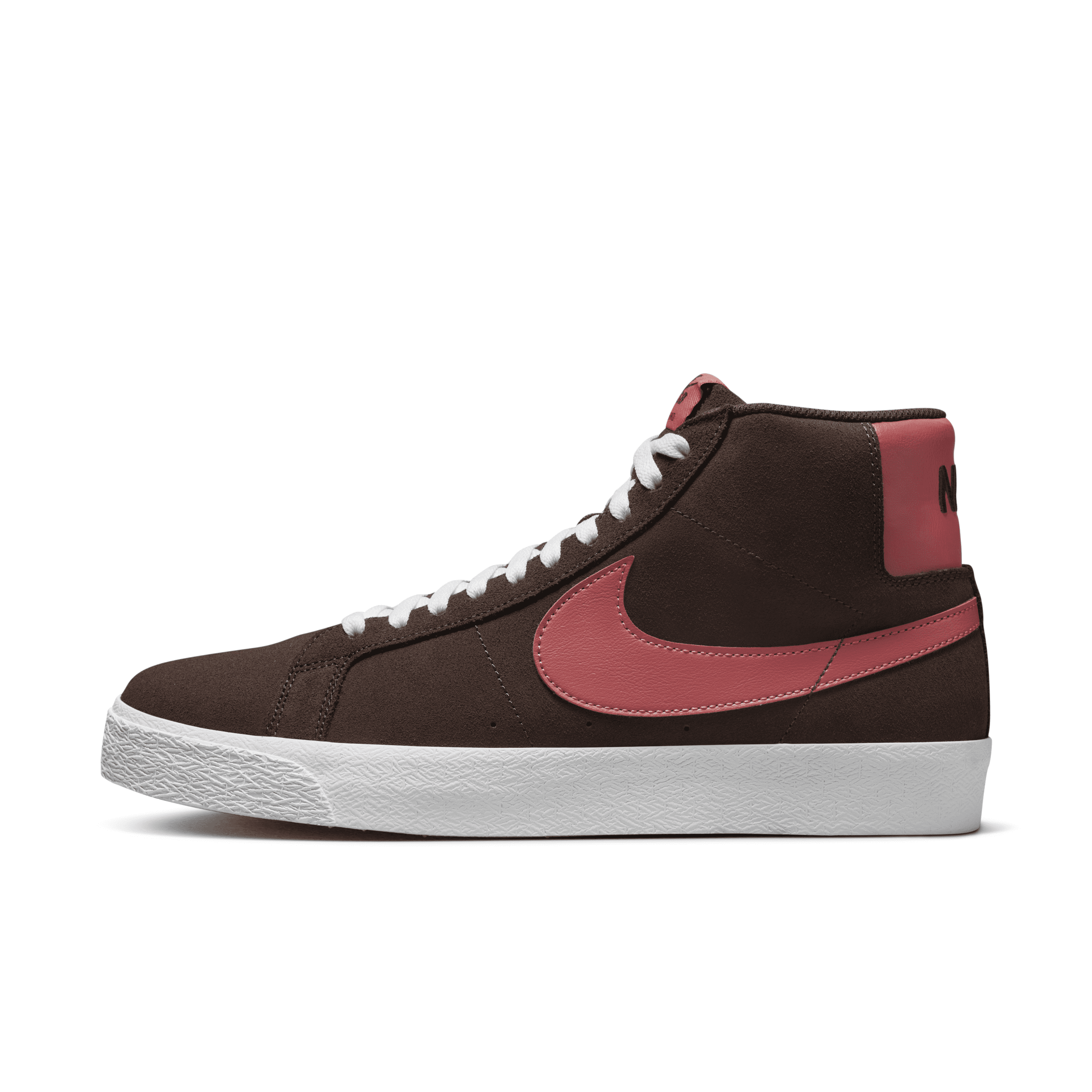 Nike Unisex  Sb Zoom Blazer Mid Skate Shoes In Brown