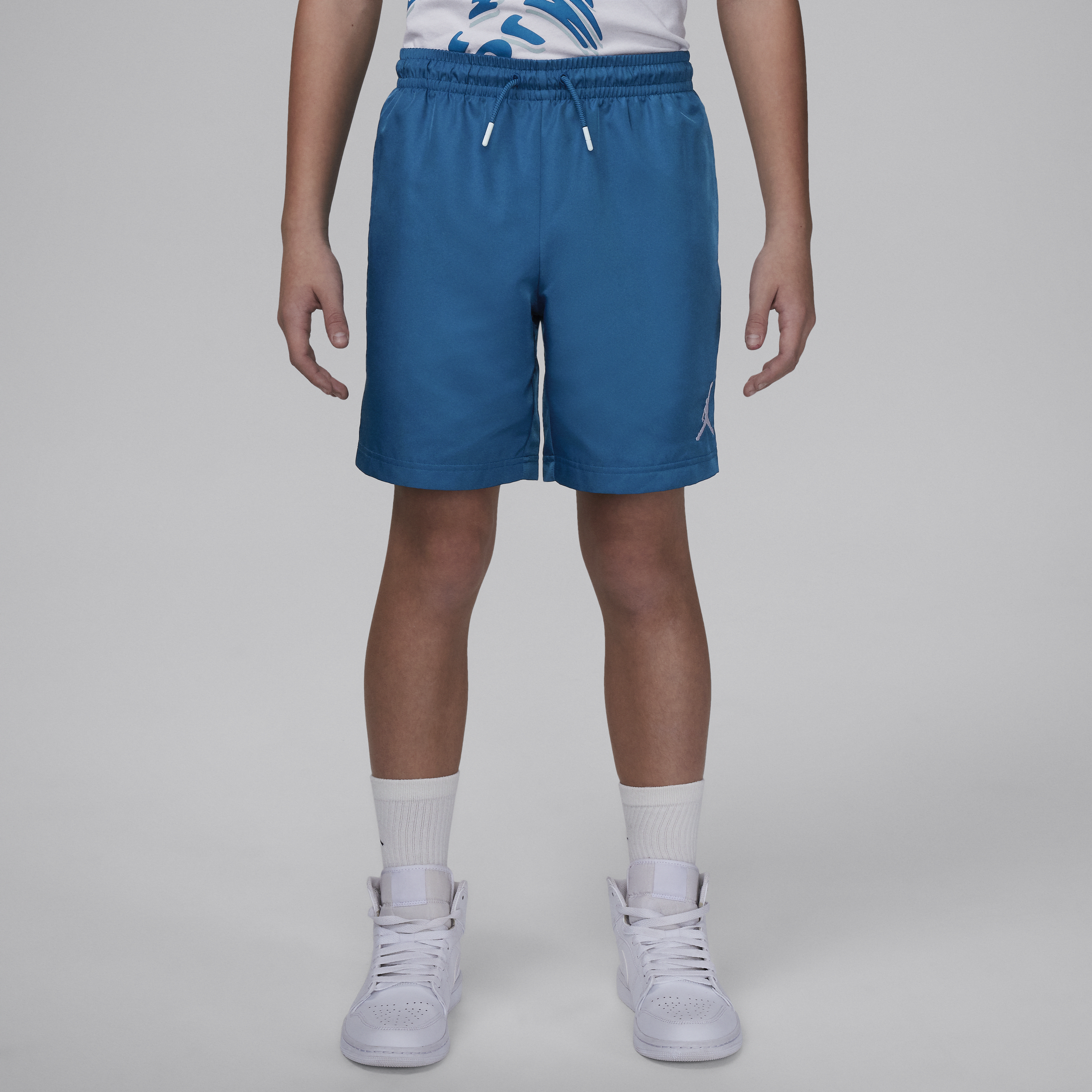 Jordan Jumpman Big Kids' Woven Play Shorts In Blue