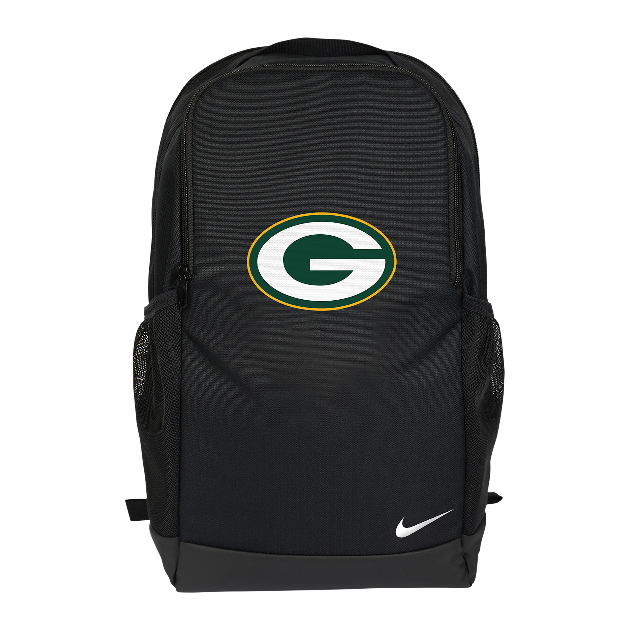Green Bay Packers Primary Logo Nike Unisex NFL Backpack in Black | Z1UMNAXAPCK-NAW