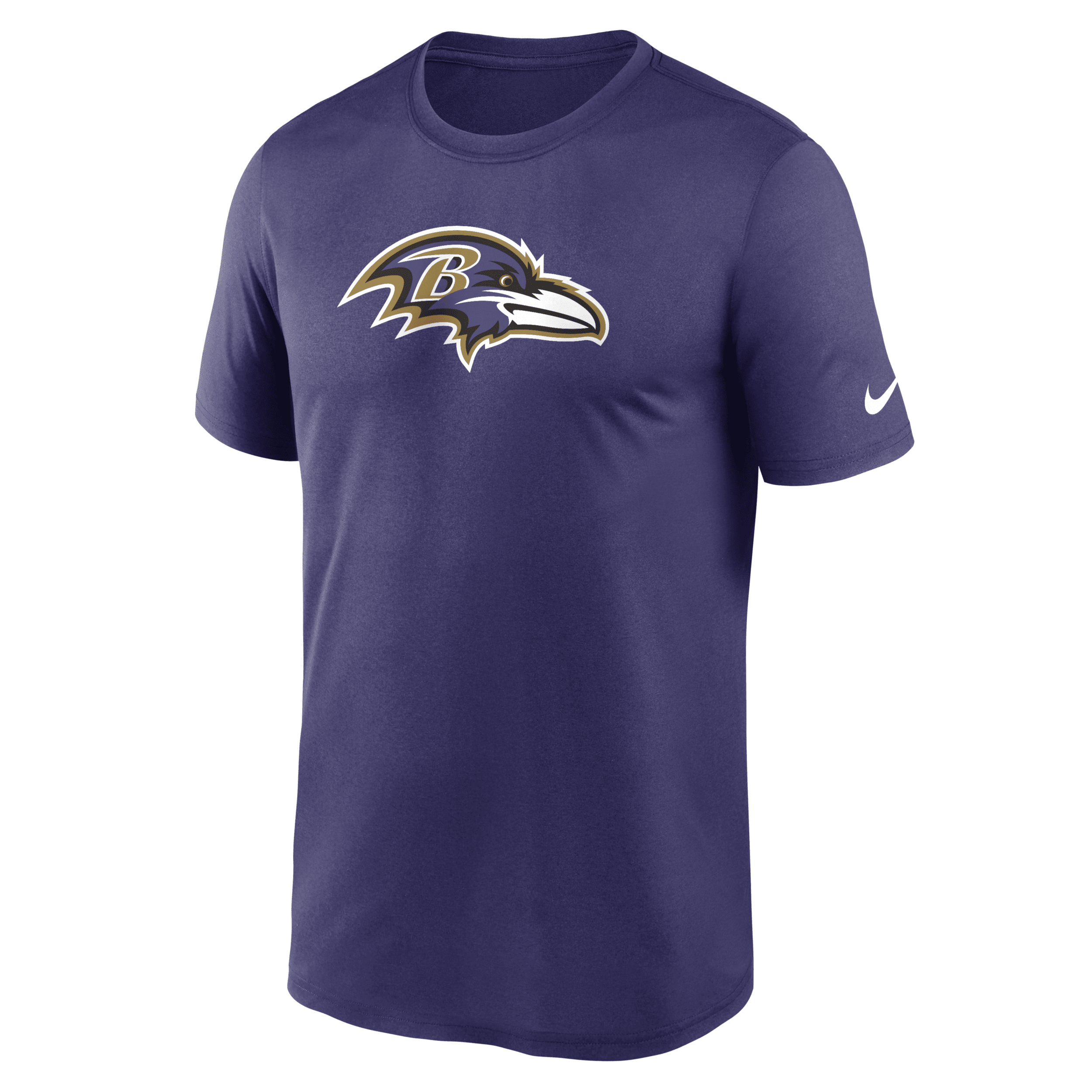 Shop Nike Men's Dri-fit Logo Legend (nfl Baltimore Ravens) T-shirt In Purple