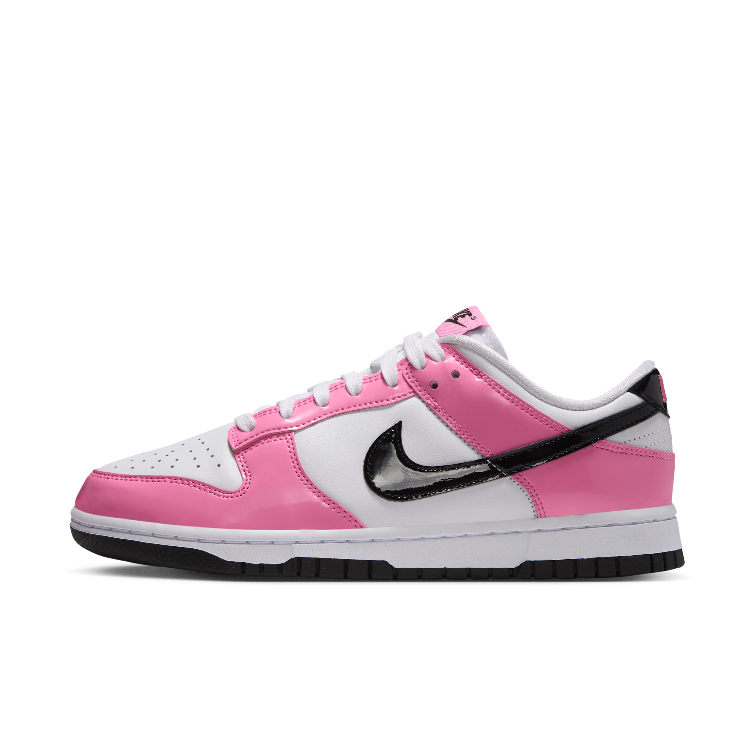 Nike Women's Dunk Low SE Gloss Shoes in Pink | IR2417-601