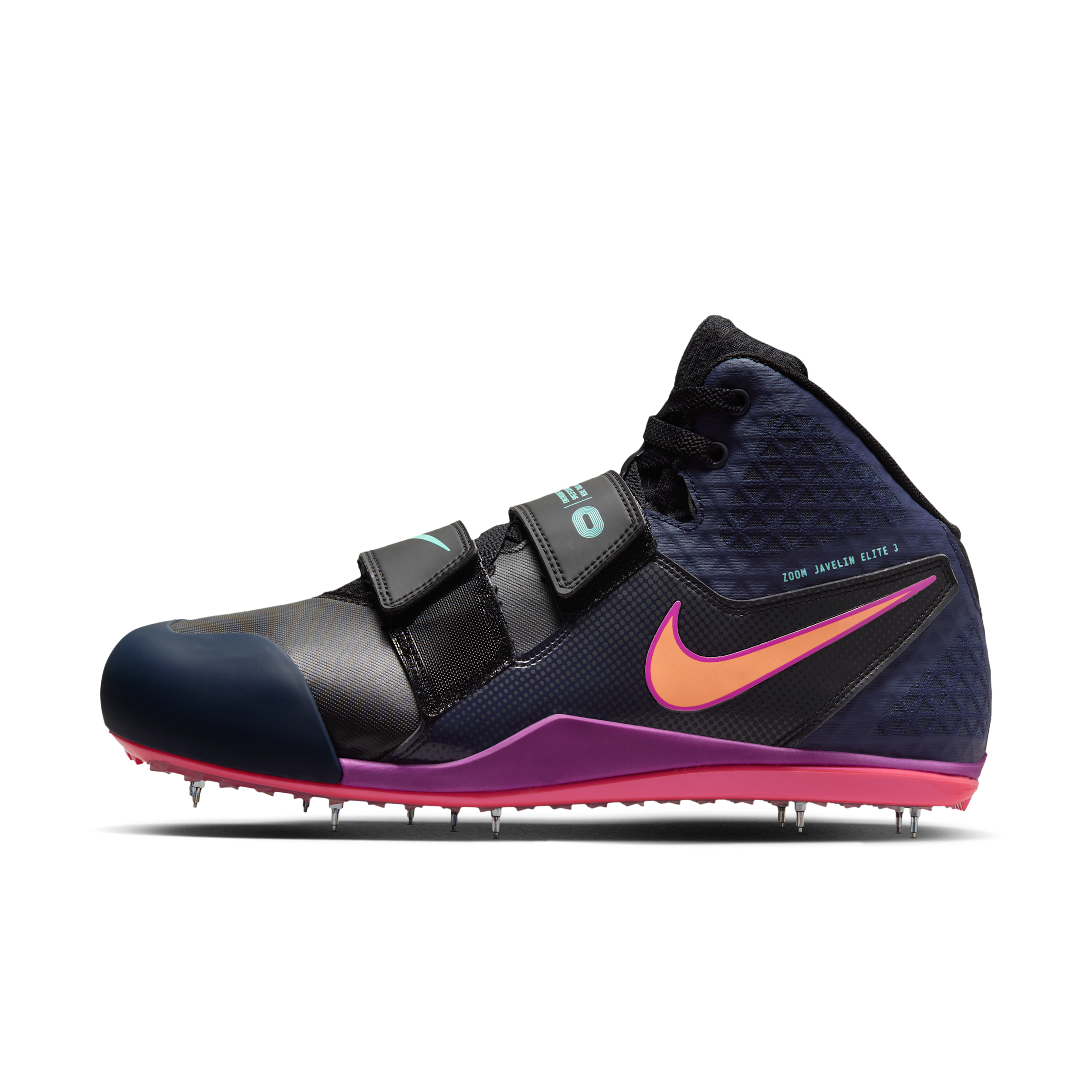Nike Men's Zoom Javelin Elite 3 Track & Field Throwing Spikes in Black | FZ9626-002
