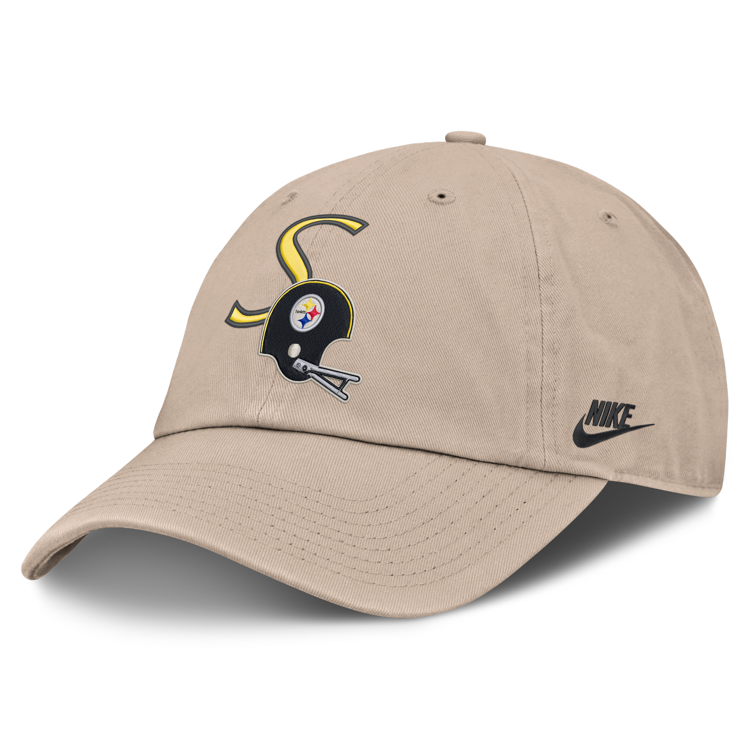 Pittsburgh Steelers Rewind Club Nike Men's NFL Adjustable Hat in Brown | NF0205Y7LV-RCU